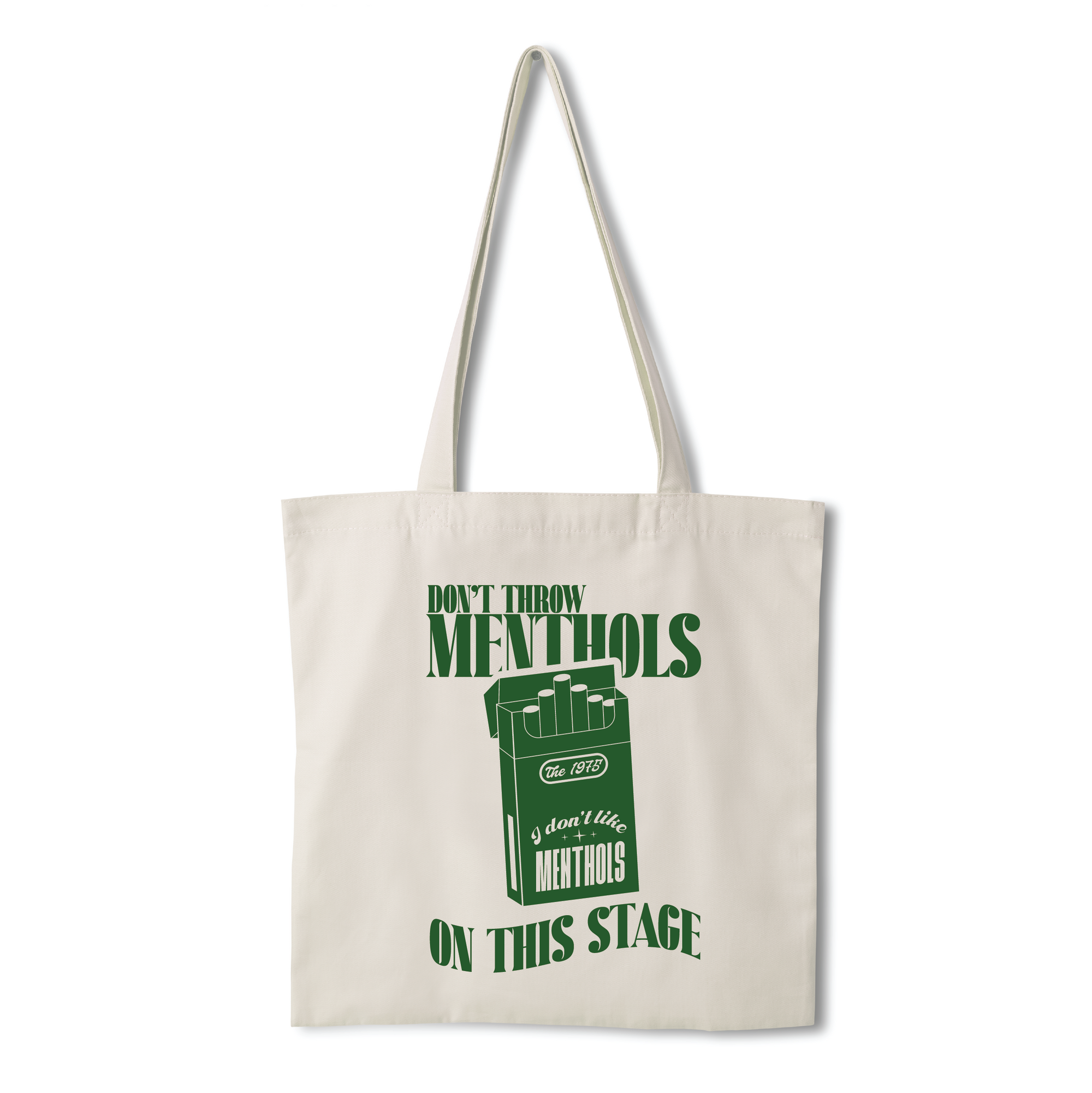 The 1975 Don't Like Menthols Tote Bag