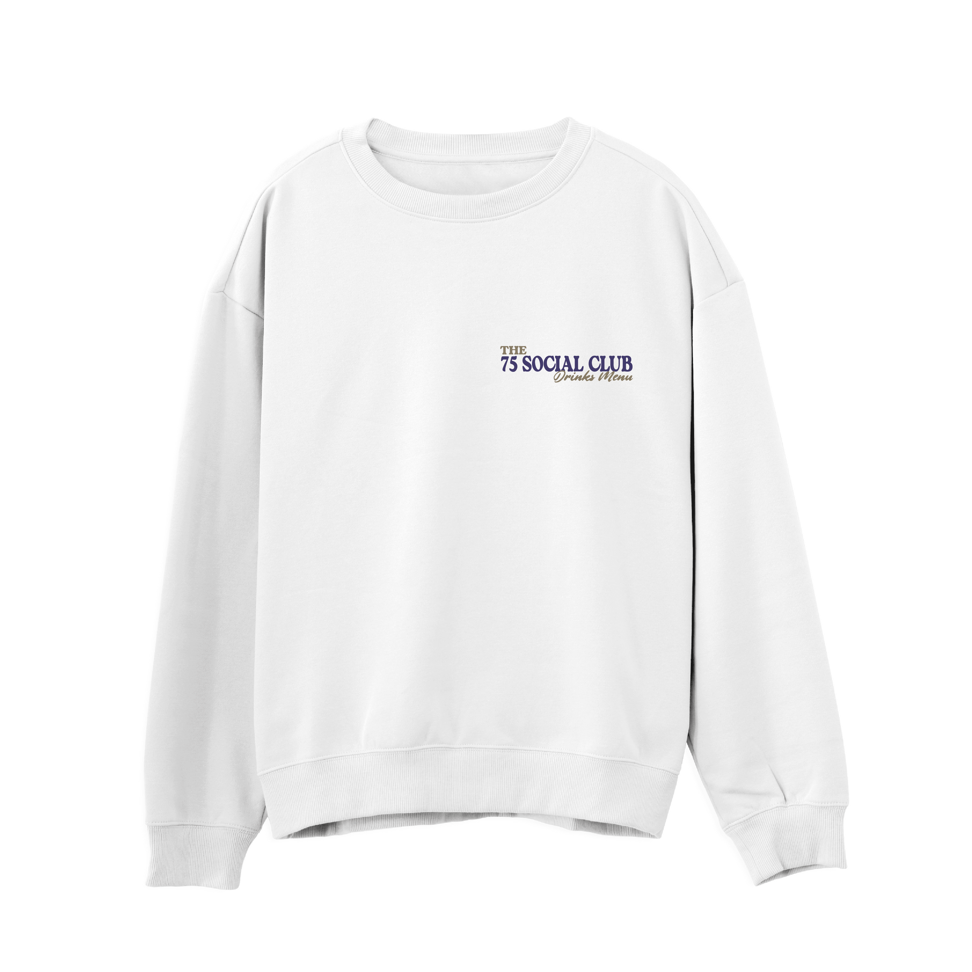 Drinks Menu Sweatshirt