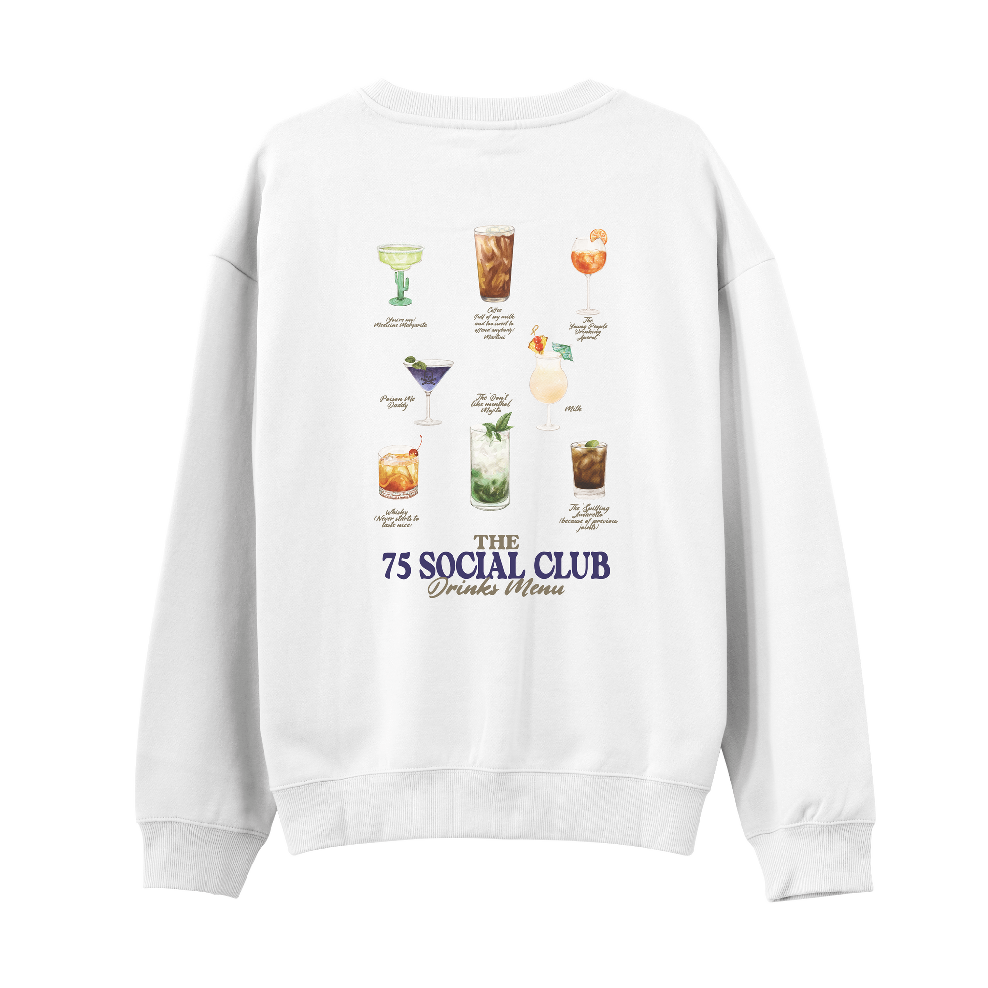 Drinks Menu Sweatshirt