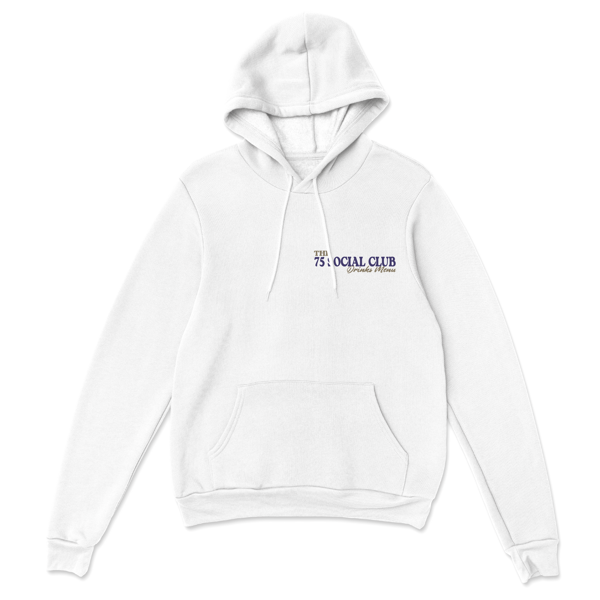 Drinks Menu Hoodie