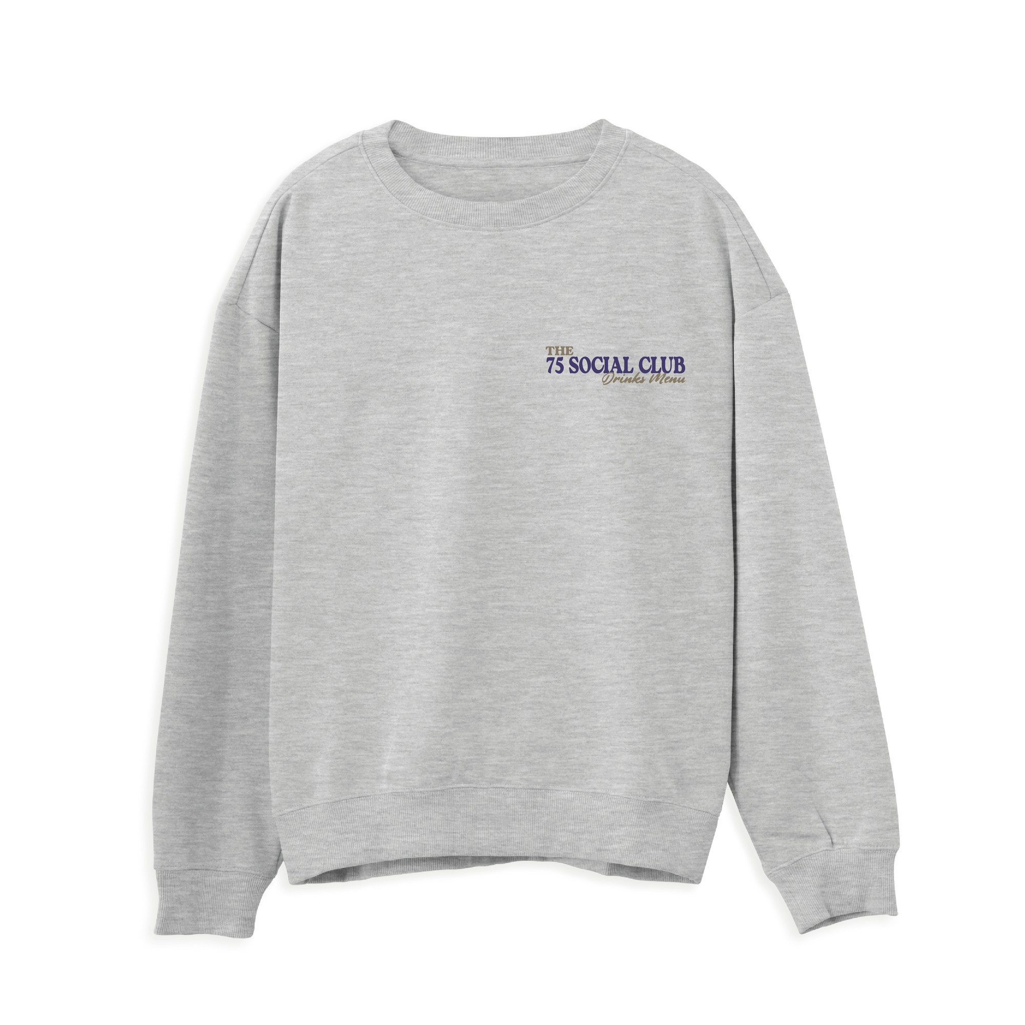 Drinks Menu Sweatshirt