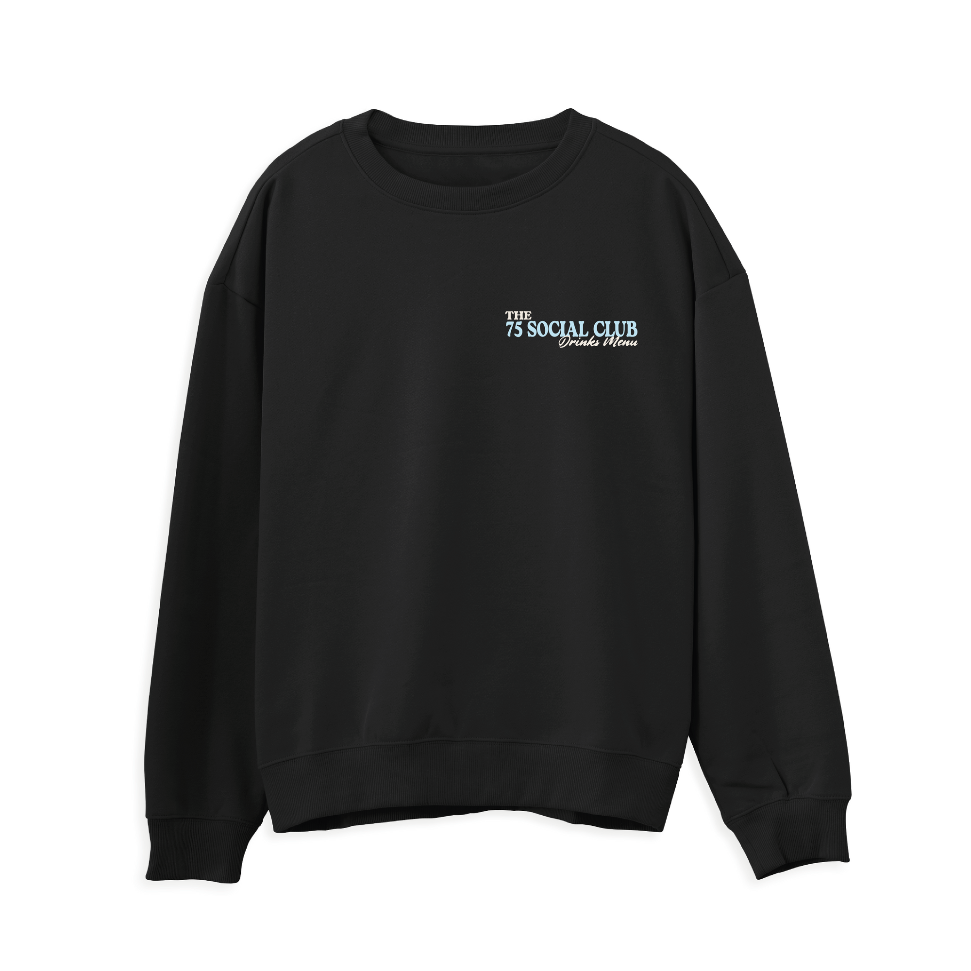 Drinks Menu Sweatshirt