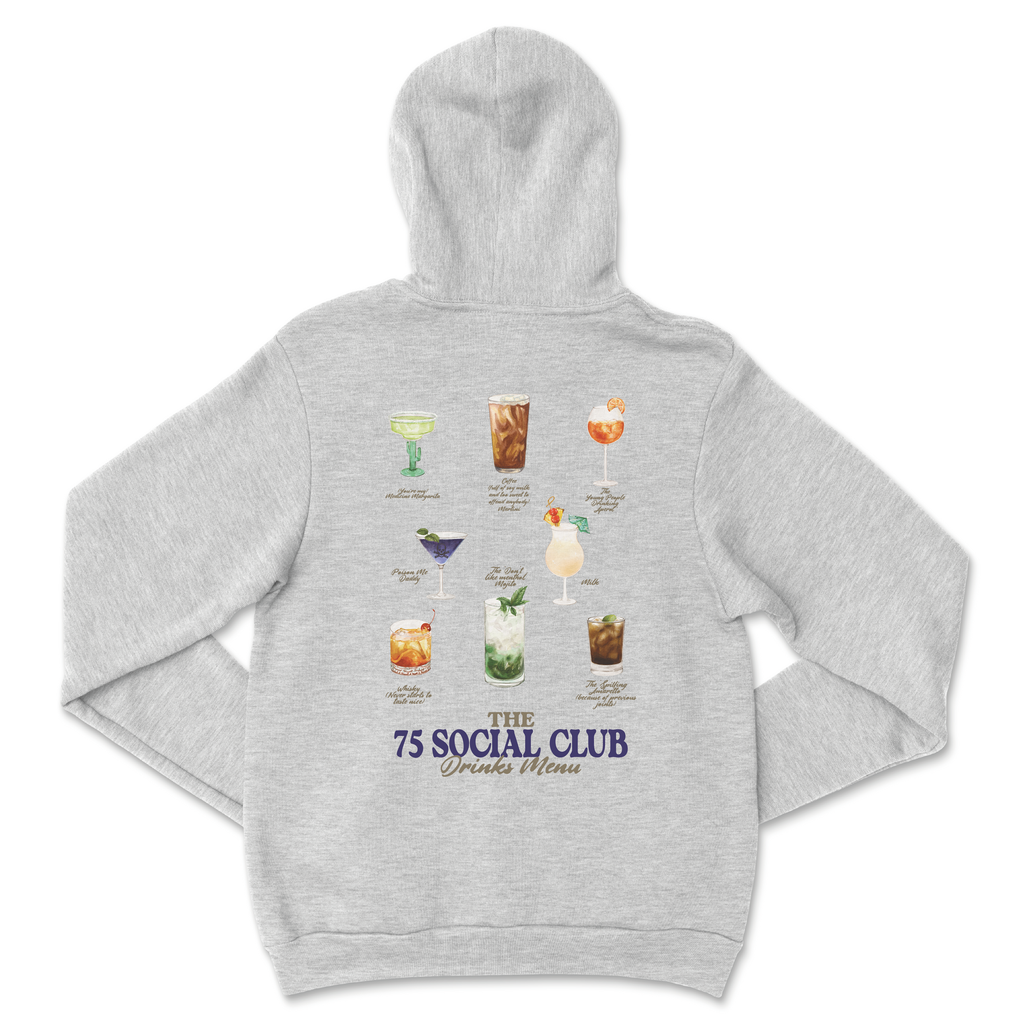 Drinks Menu Hoodie