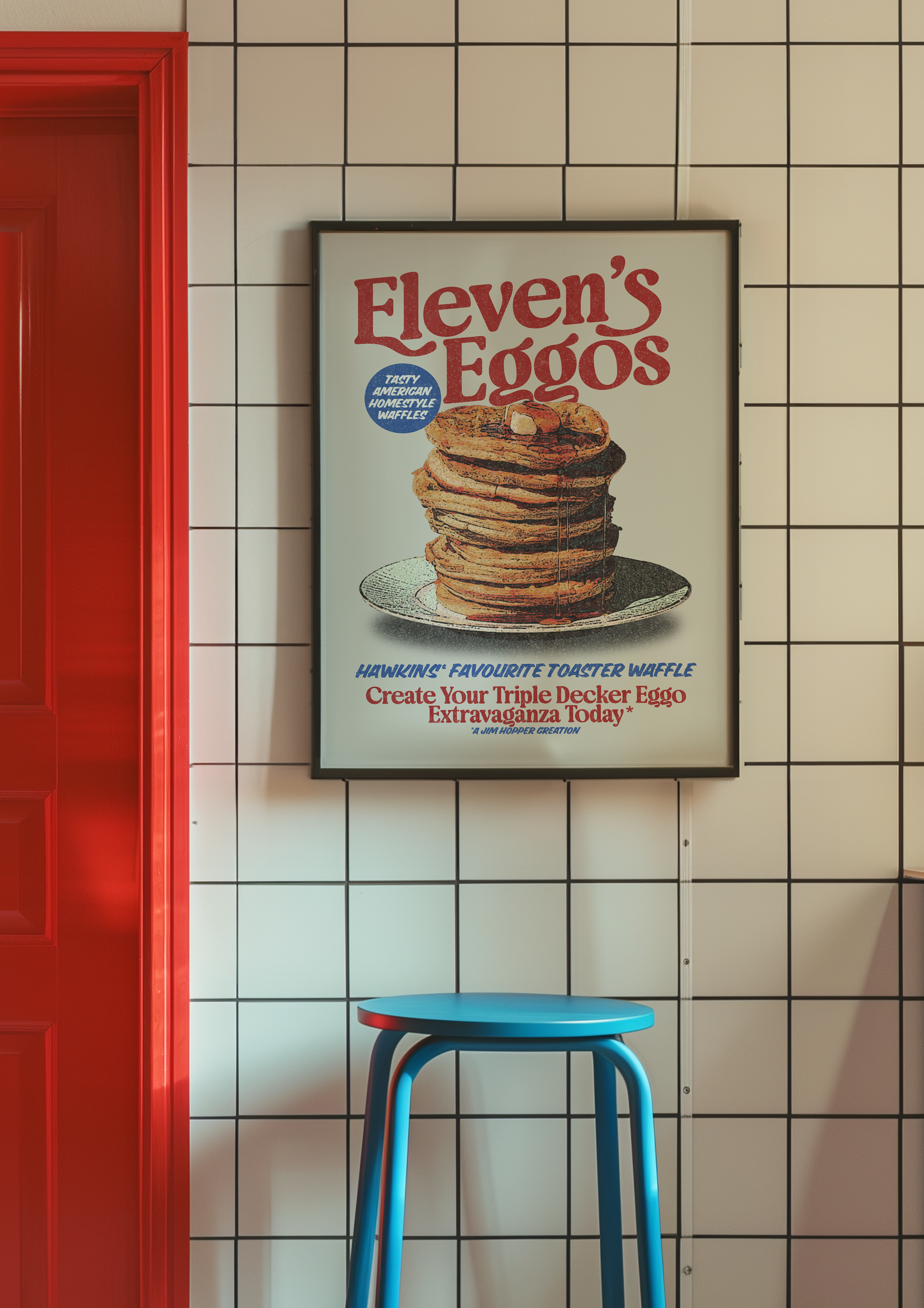 Eleven's Eggo Poster
