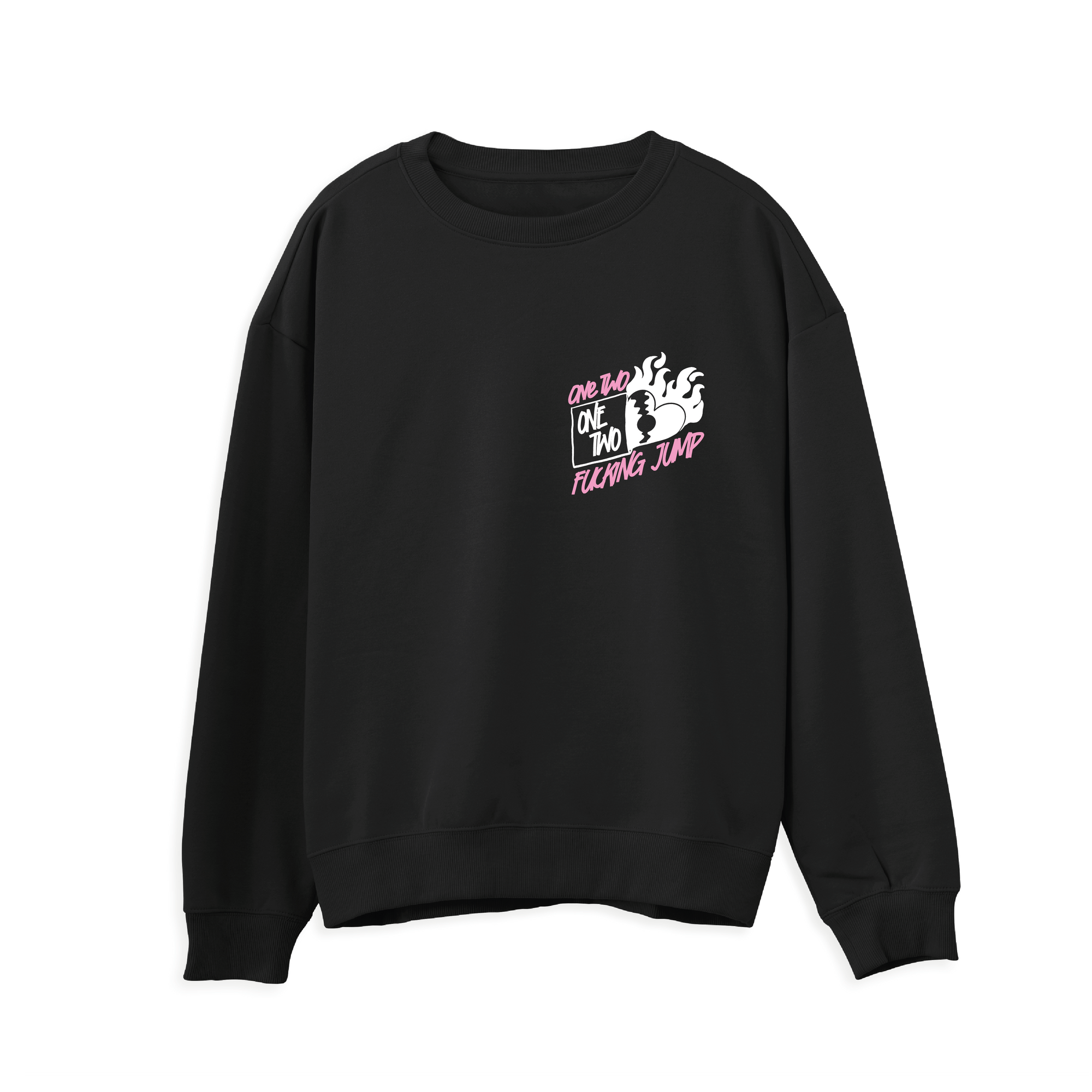 The 1975 1, 2, Fucking Jump Sweatshirt