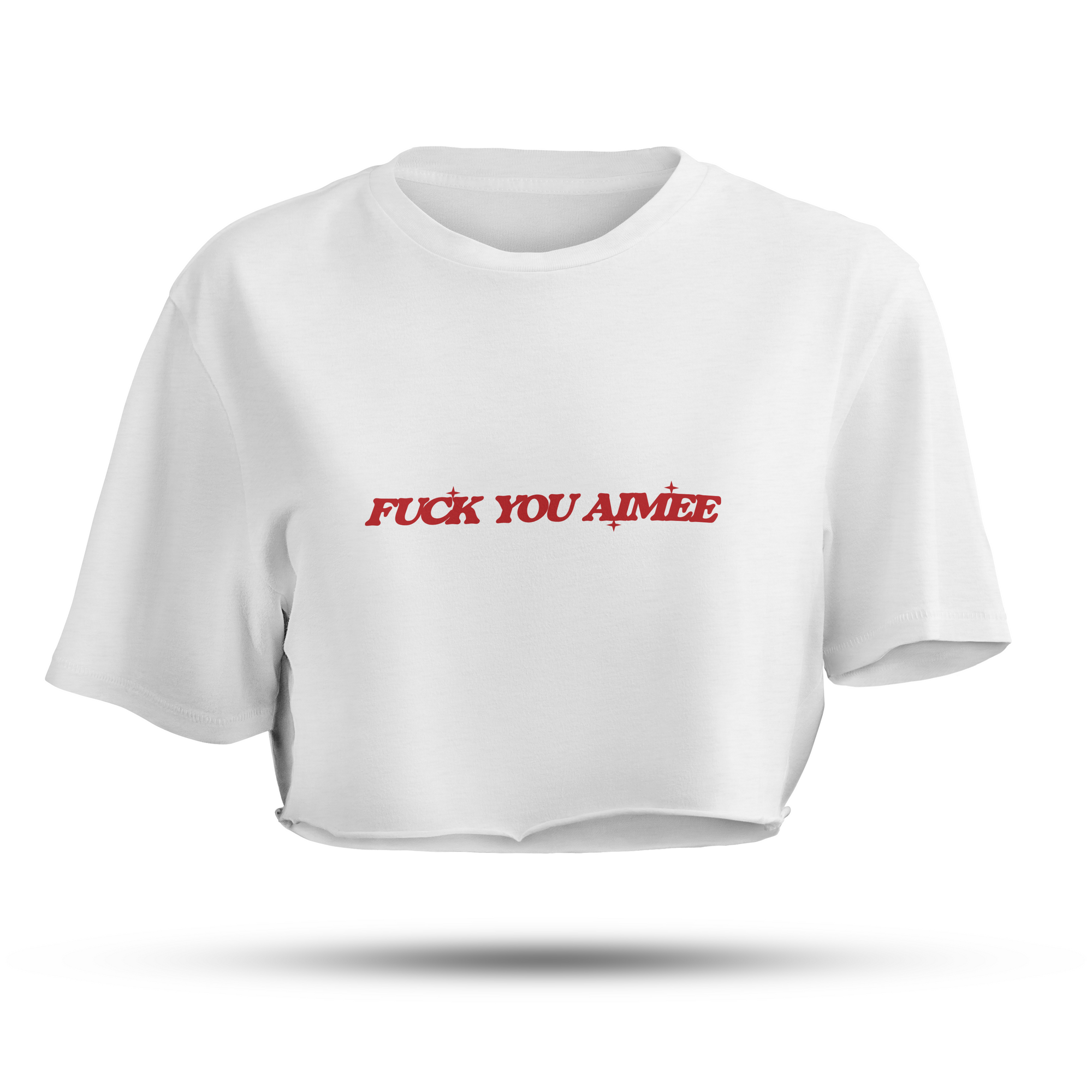 Taylor Swift Thank You Aimee Cropped Tshirt