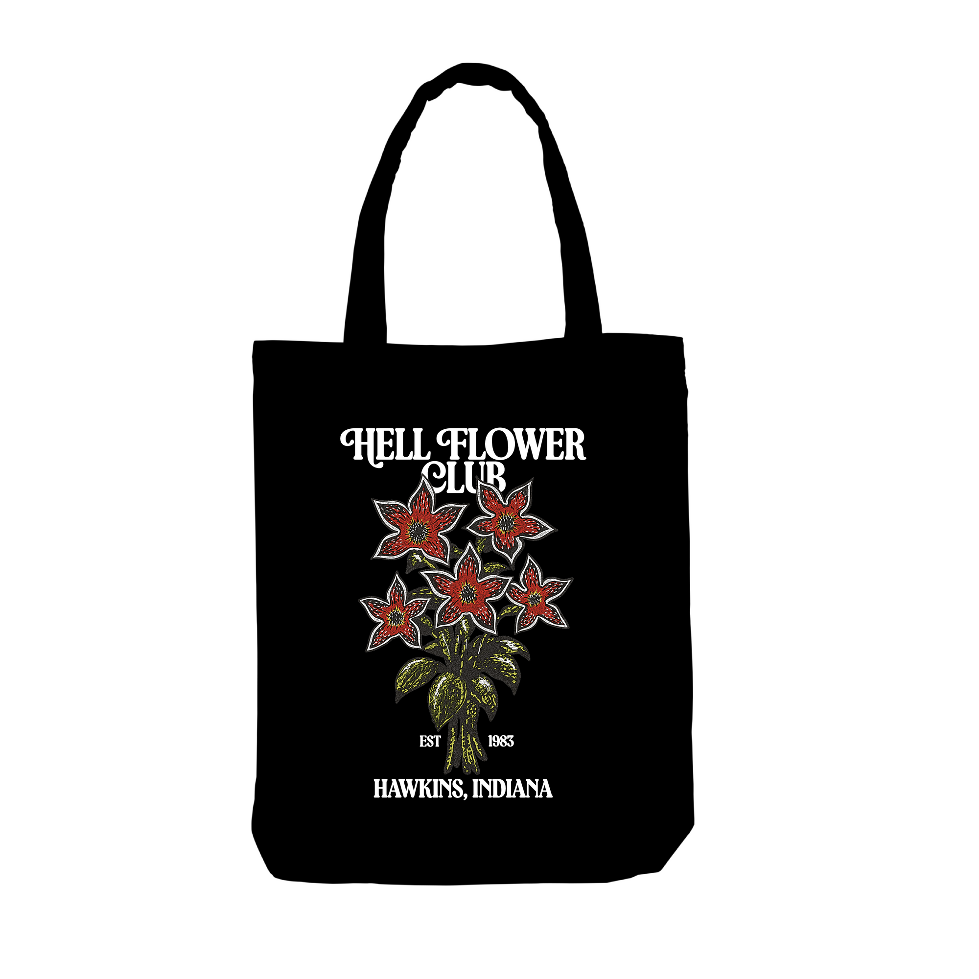 Hell Flower Tote Bag