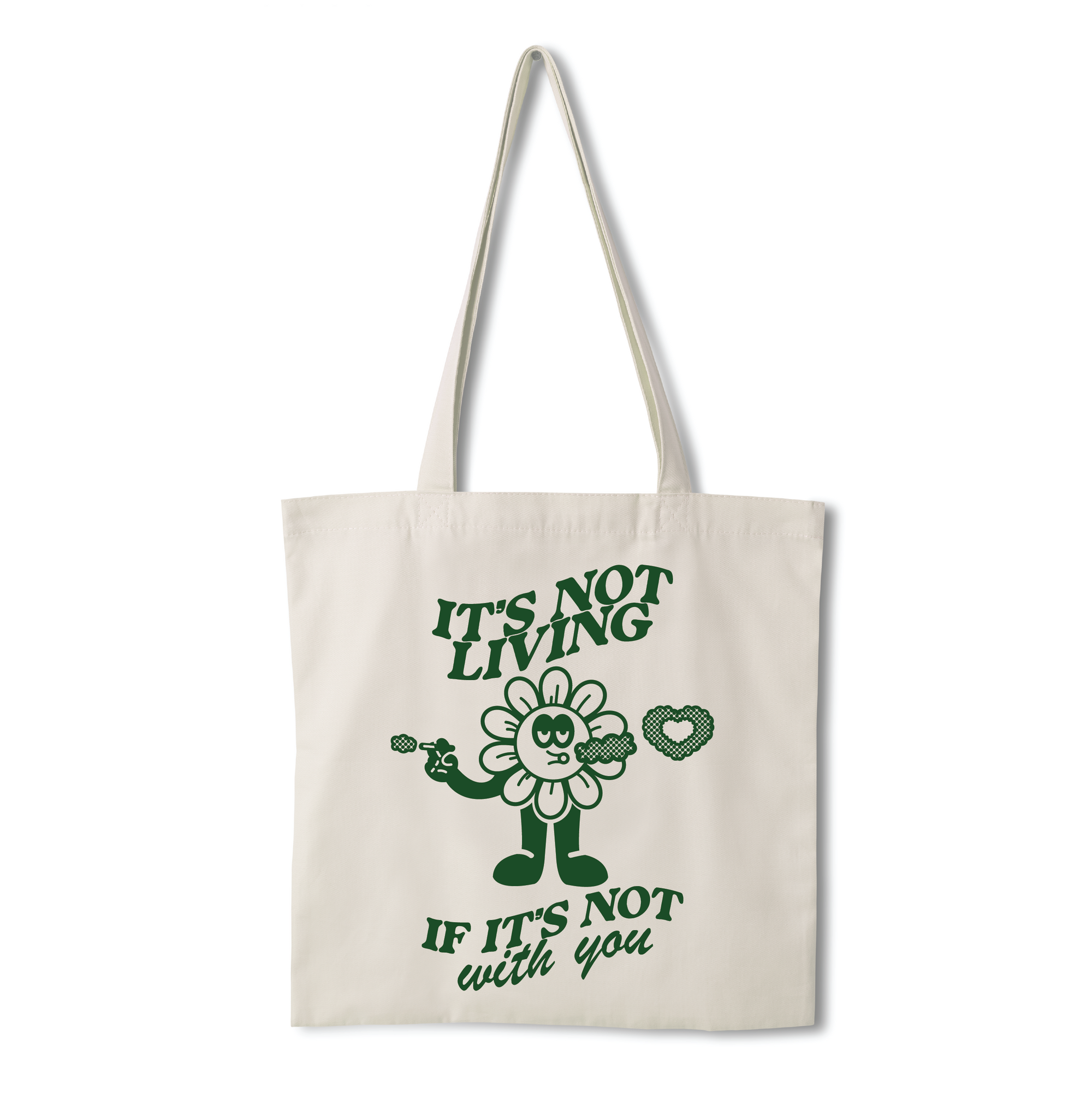 The 1975 It's Not Living Tote Bag