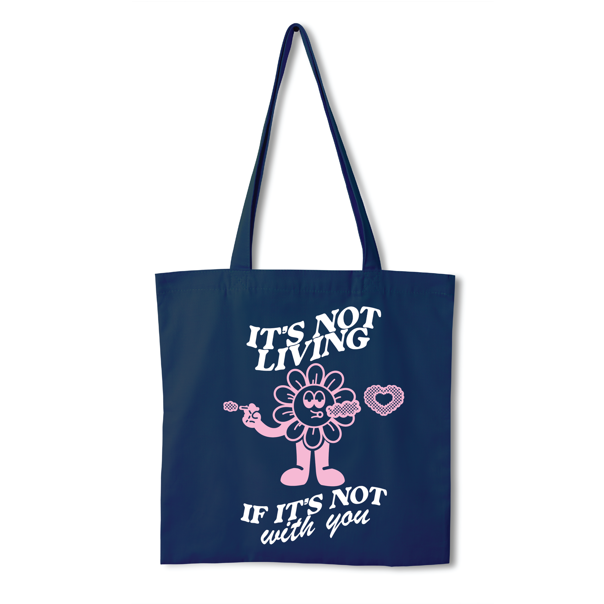 The 1975 It's Not Living Tote Bag