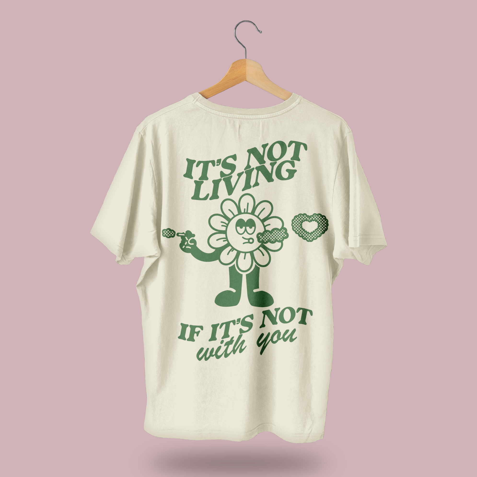 The 1975 It's Not Living (If It's Not With You) T-Shirt