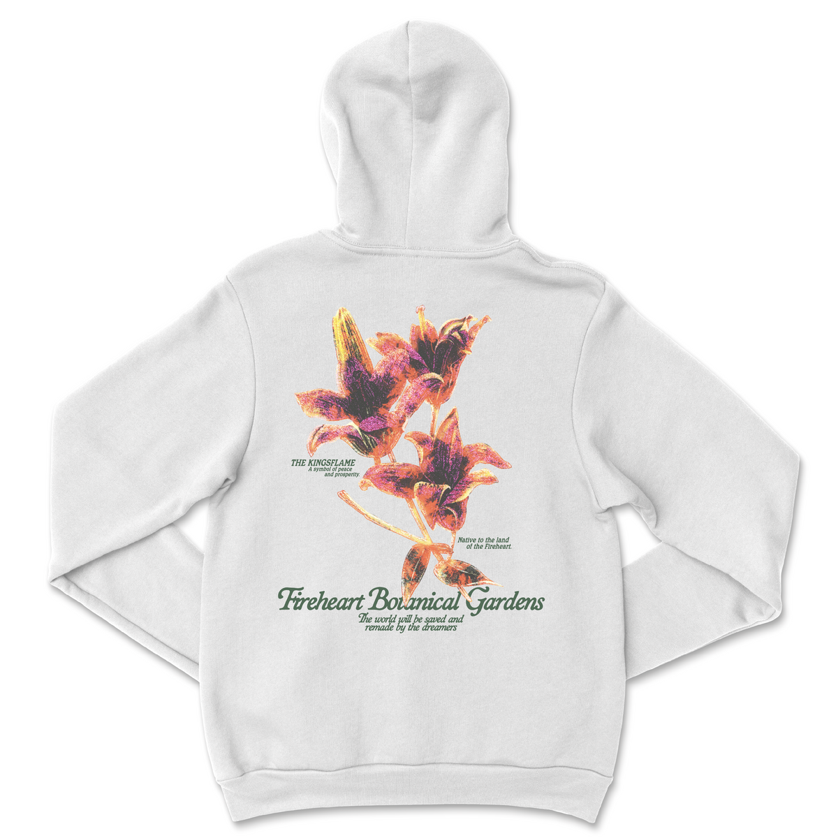 Flower Flame Hoodie