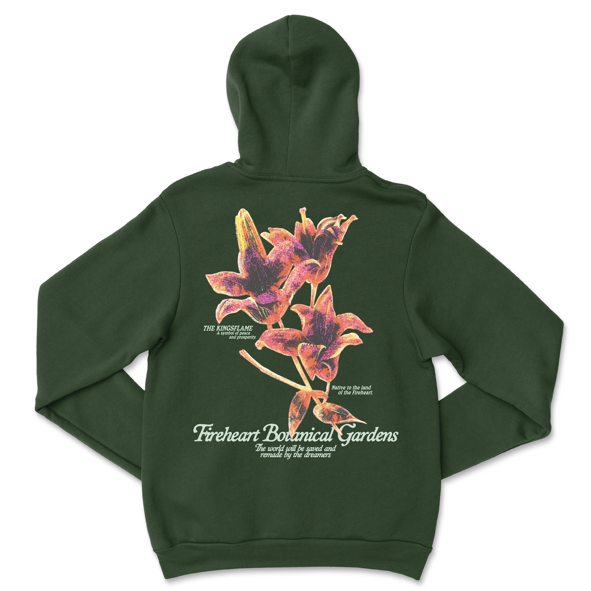 Flower Flame Hoodie