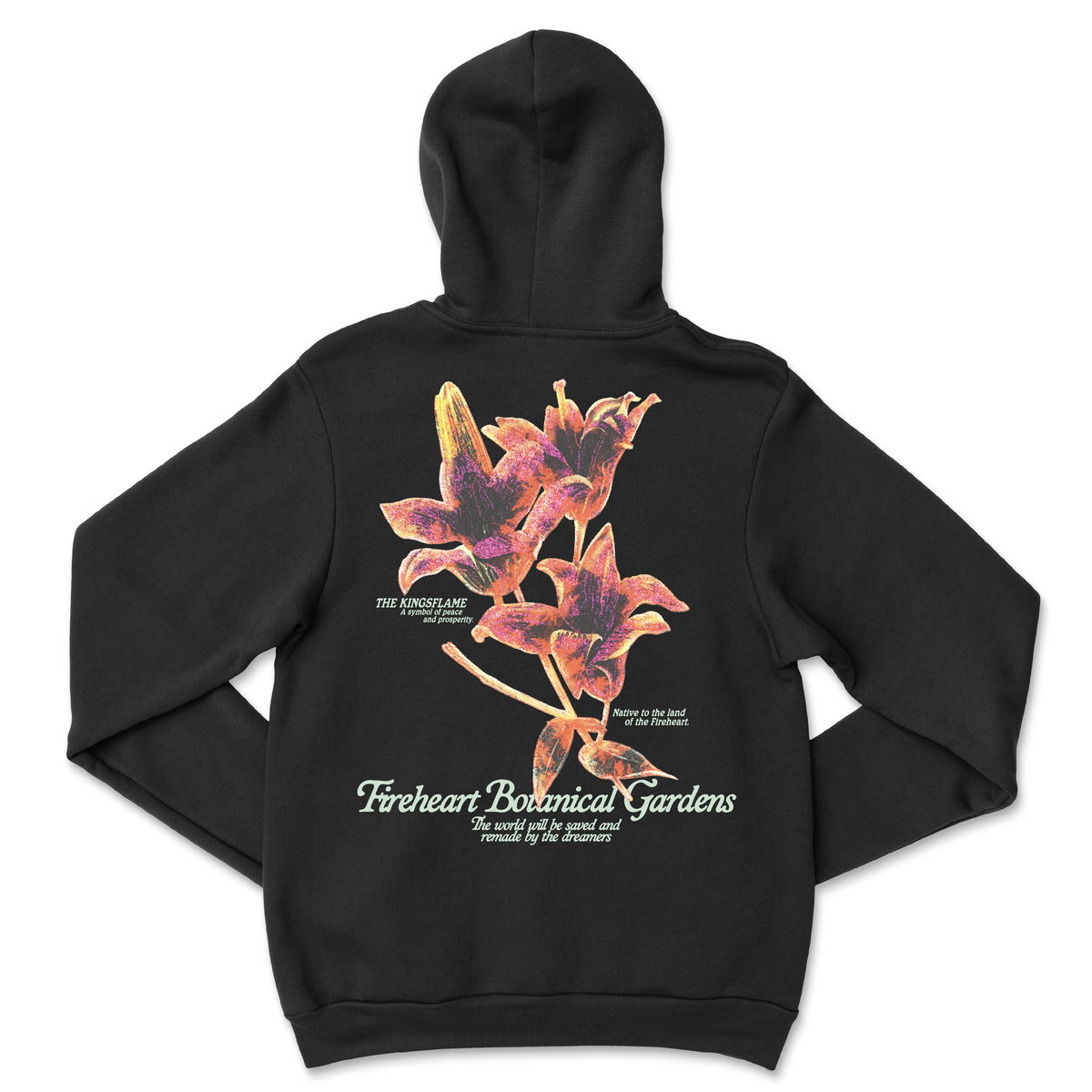 Flower Flame Hoodie