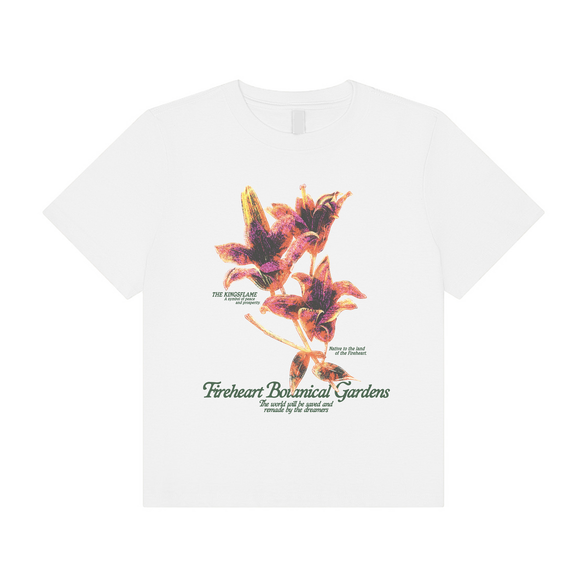 Flower Flame Boxy T