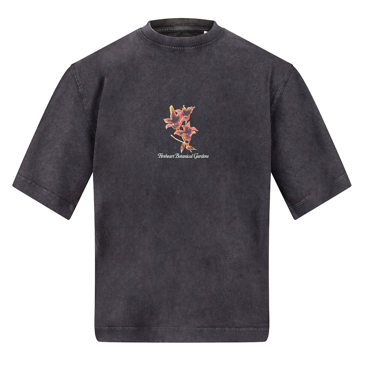 Flower Flame Oversized T-Shirt