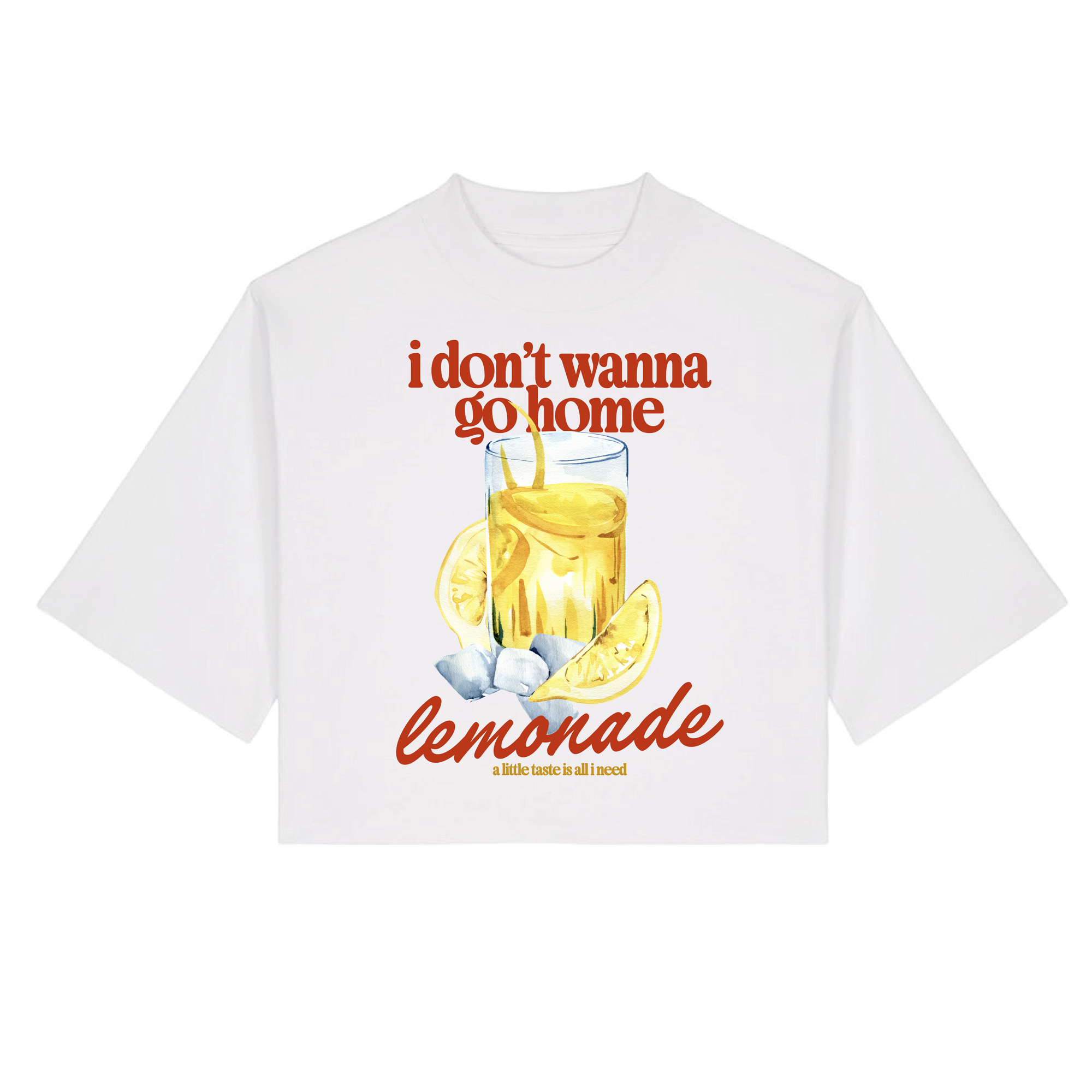 Lemonade Boxy Crop
