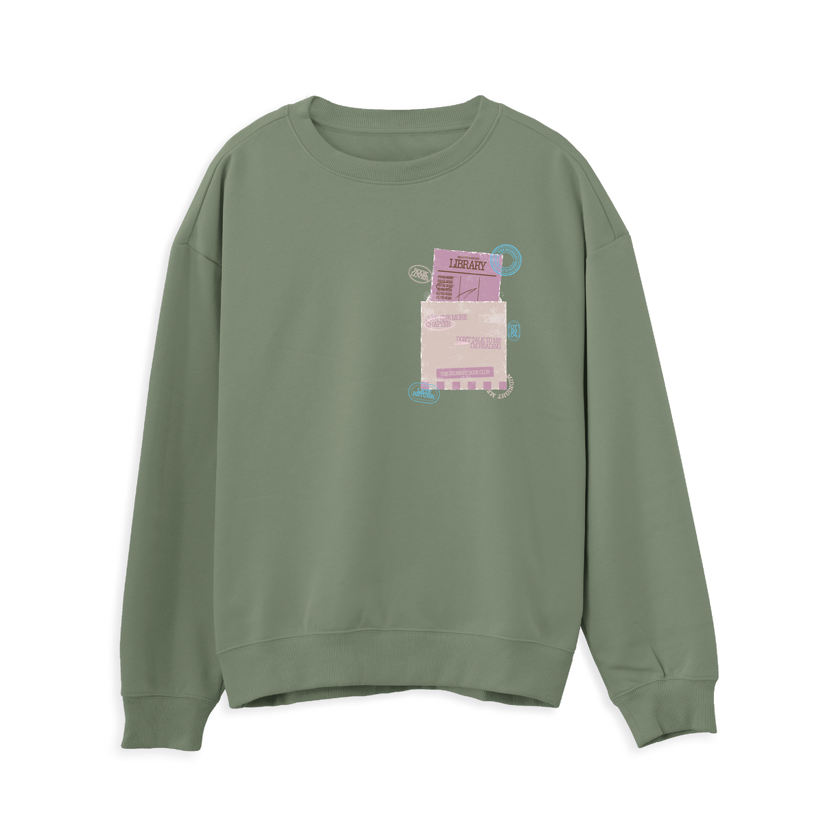 Library Card Sweatshirt
