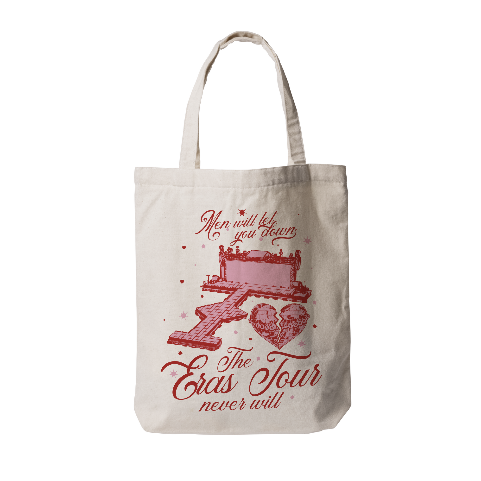 Men Will Let You Down Tote Bag