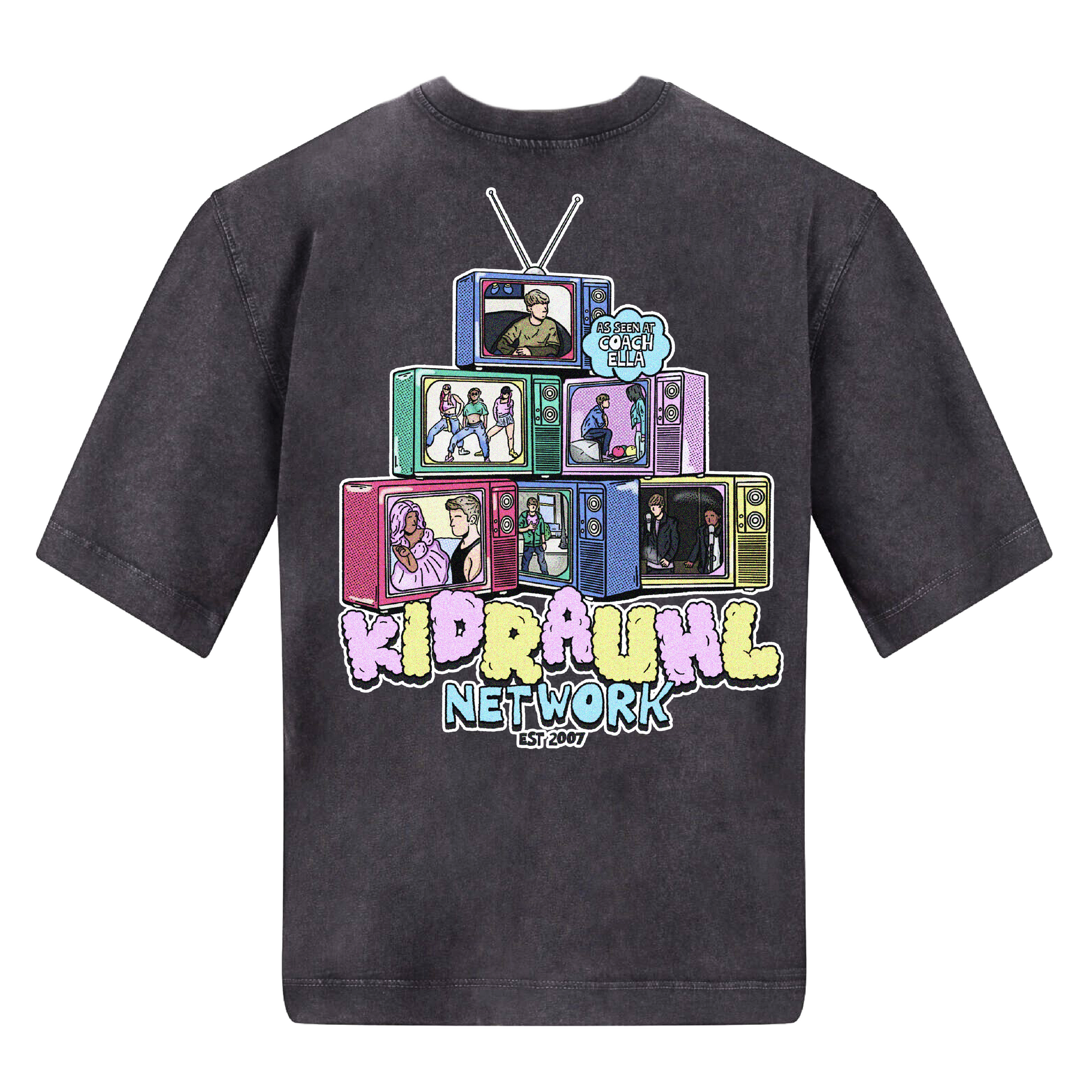Kidrauhl Oversized Washed T-Shirt