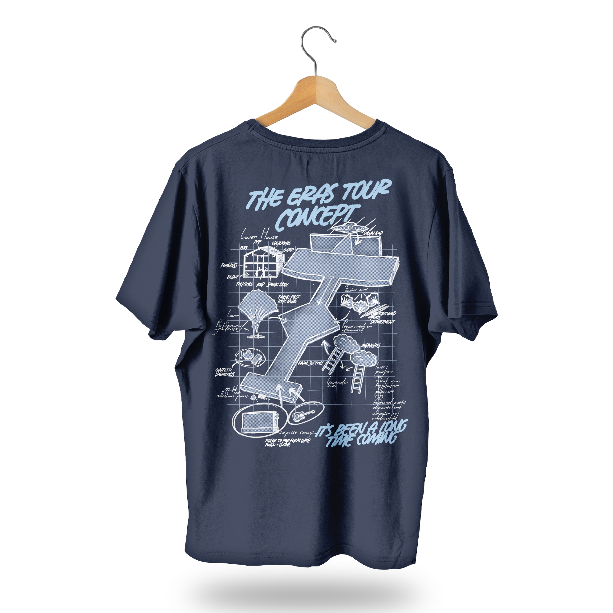 Taylor Swift The Eras Tour Concept T-Shirt