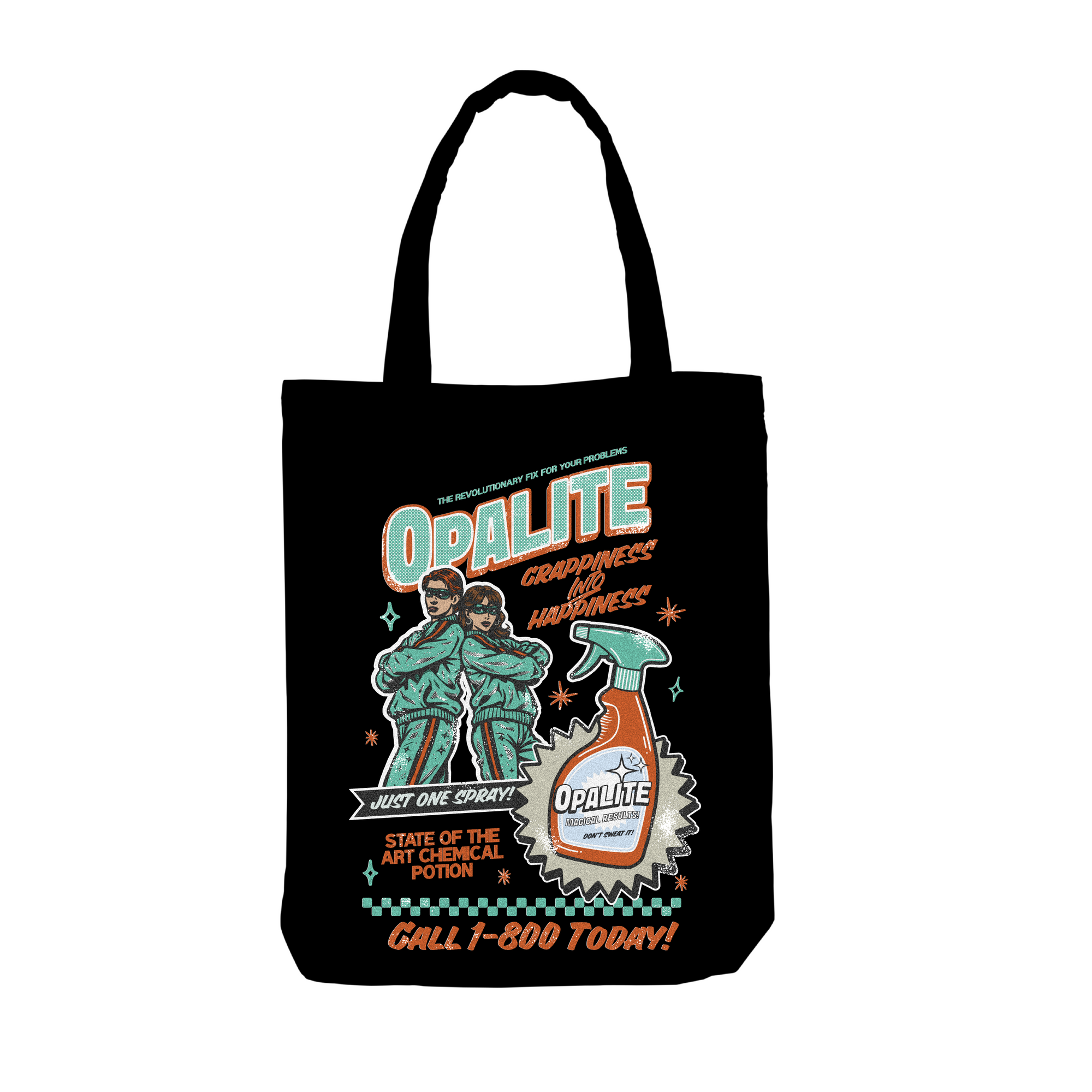 Opalite Spray Tote Bag