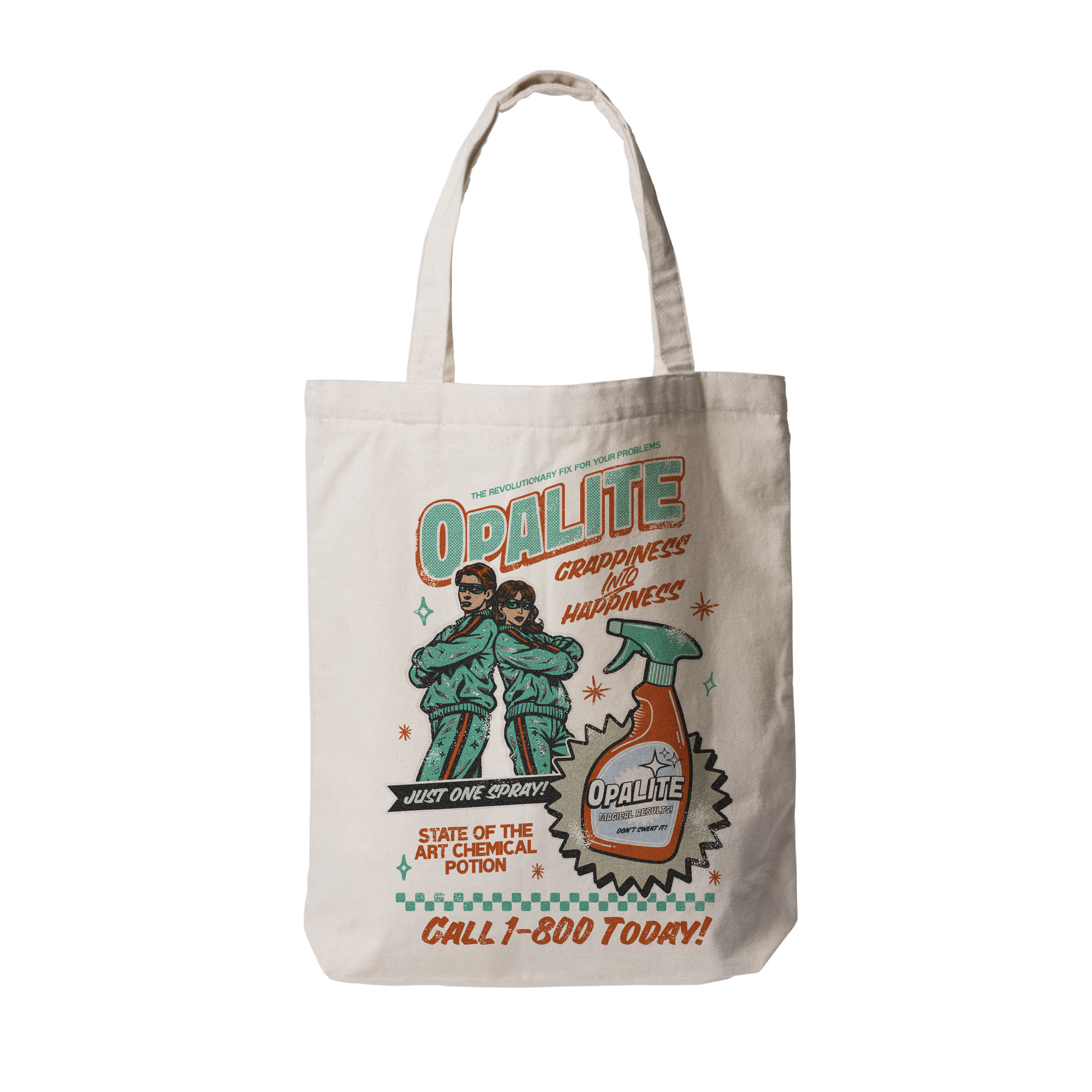Opalite Spray Tote Bag