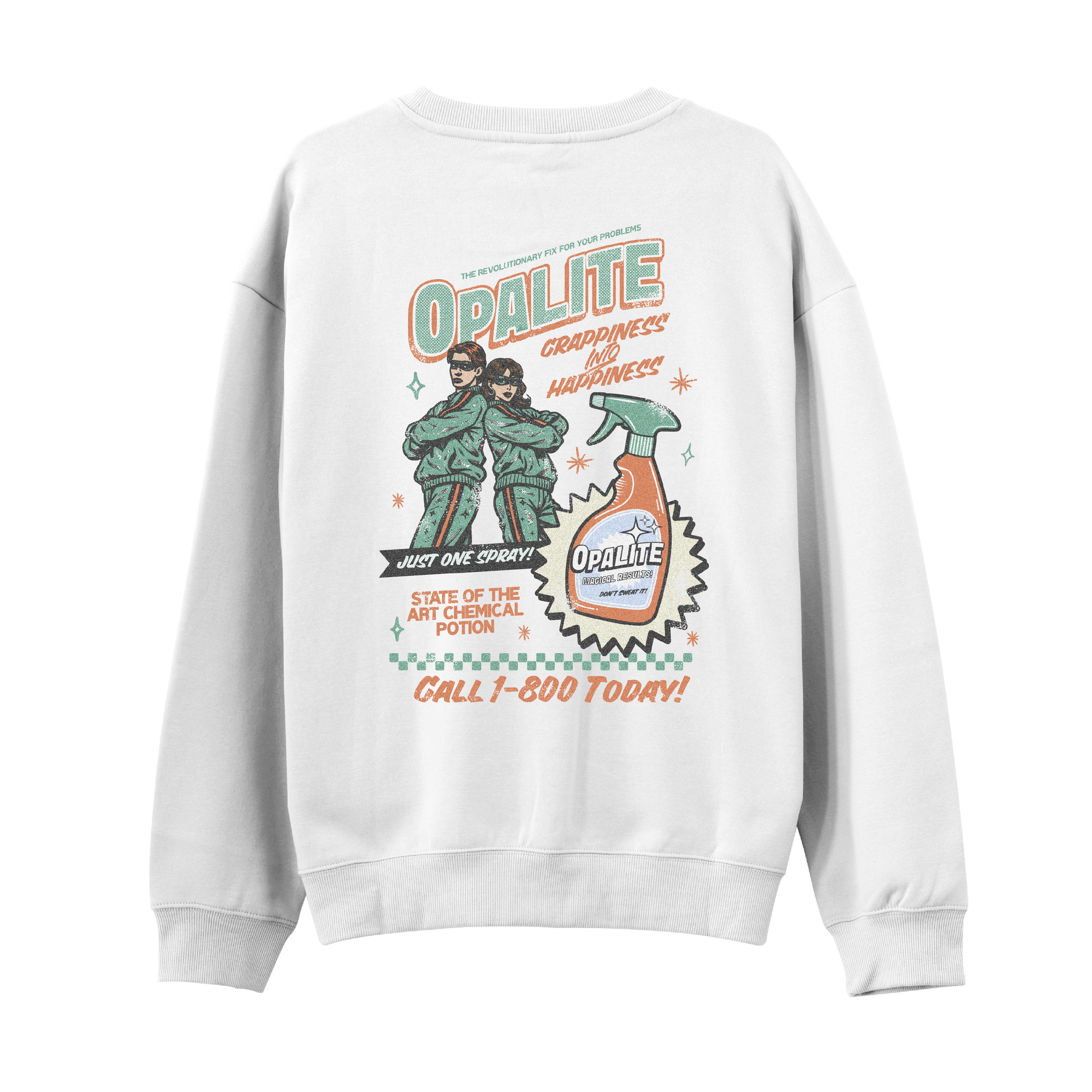 Opalite Spray Sweatshirt