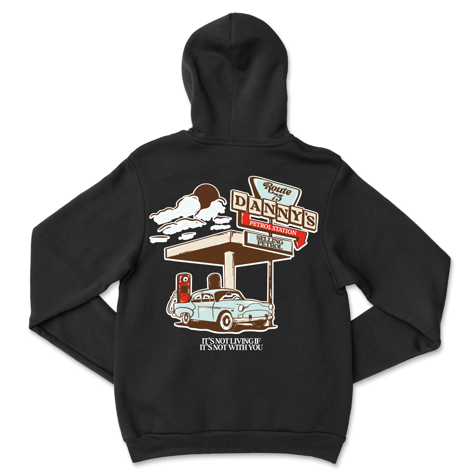 Route 75 Danny's Petrol Station Hoodie