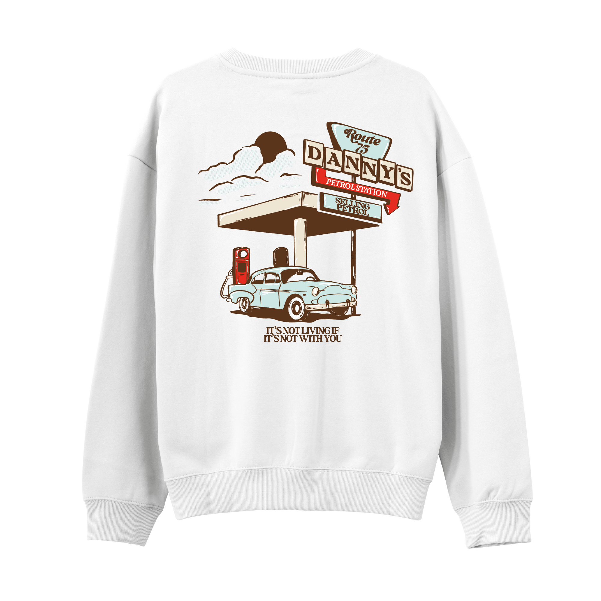 Route 75 Danny's Petrol Station Sweatshirt