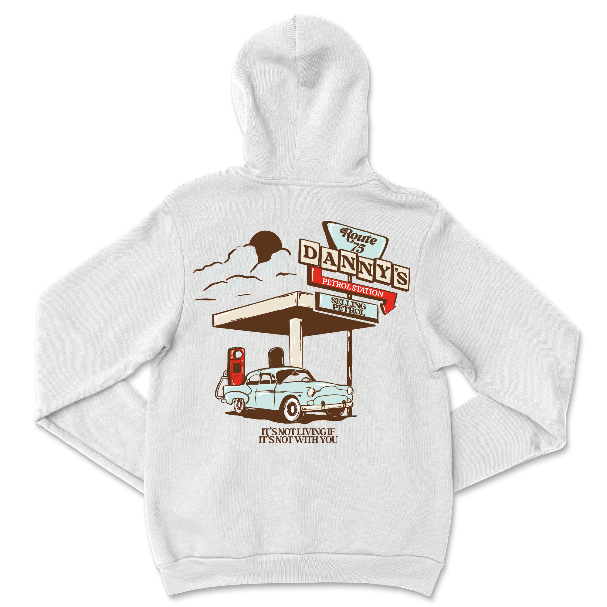 Route 75 Danny's Petrol Station Hoodie