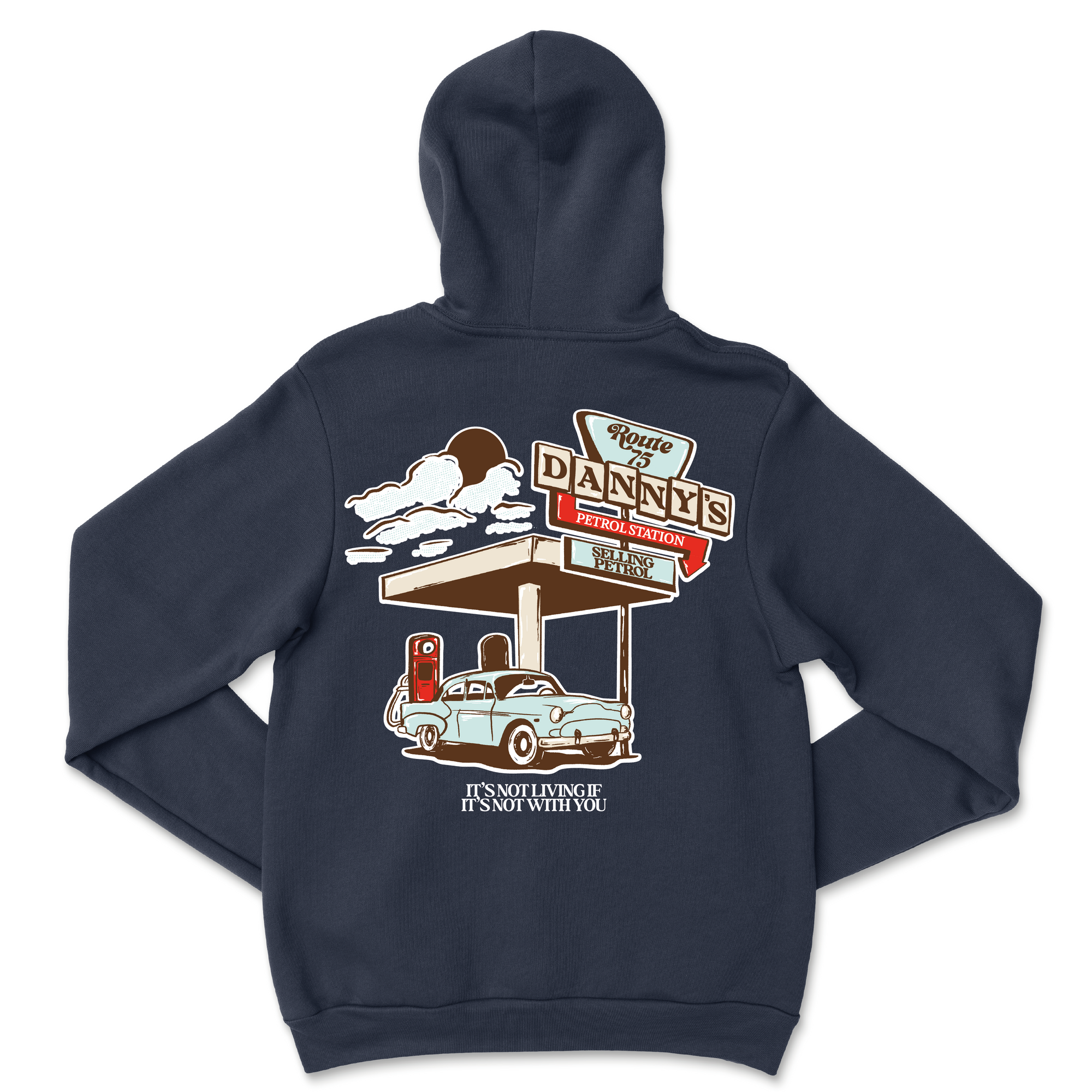 Route 75 Danny's Petrol Station Hoodie