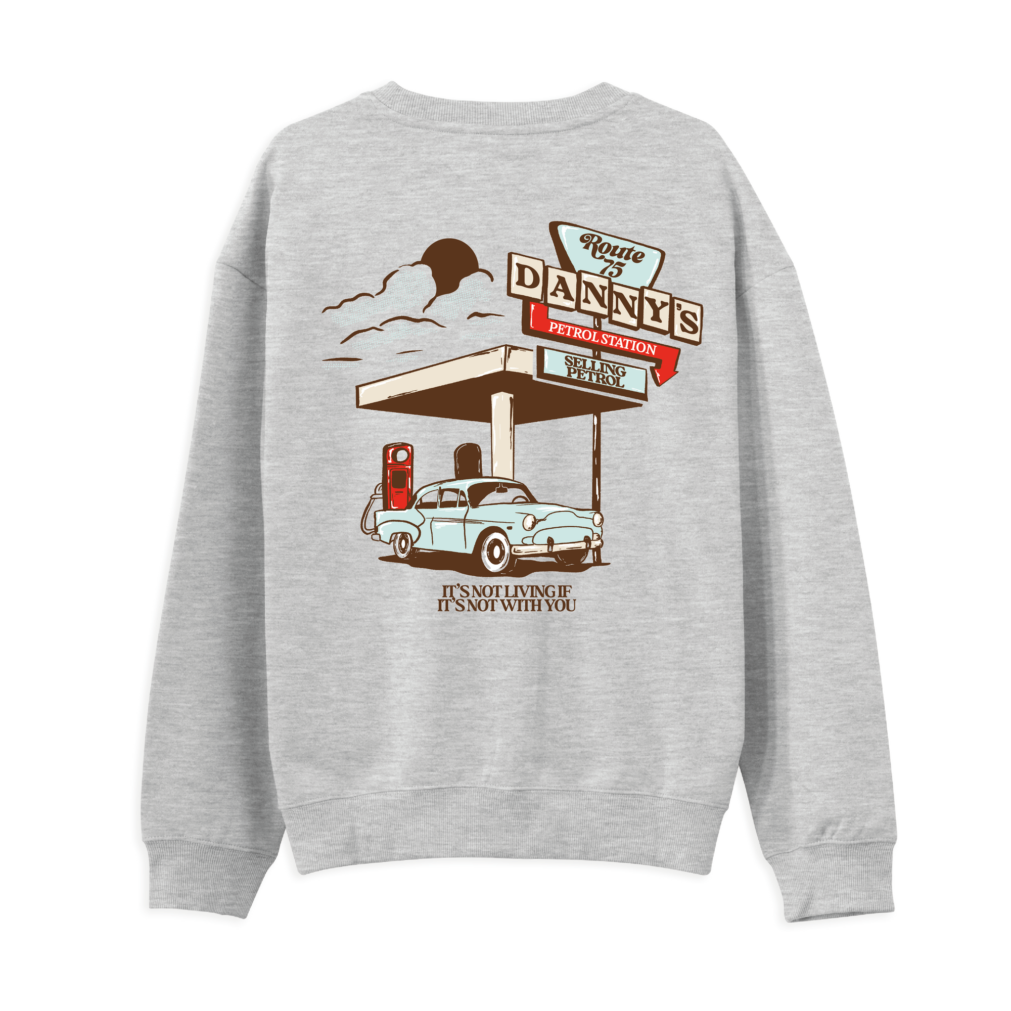 Route 75 Danny's Petrol Station Sweatshirt