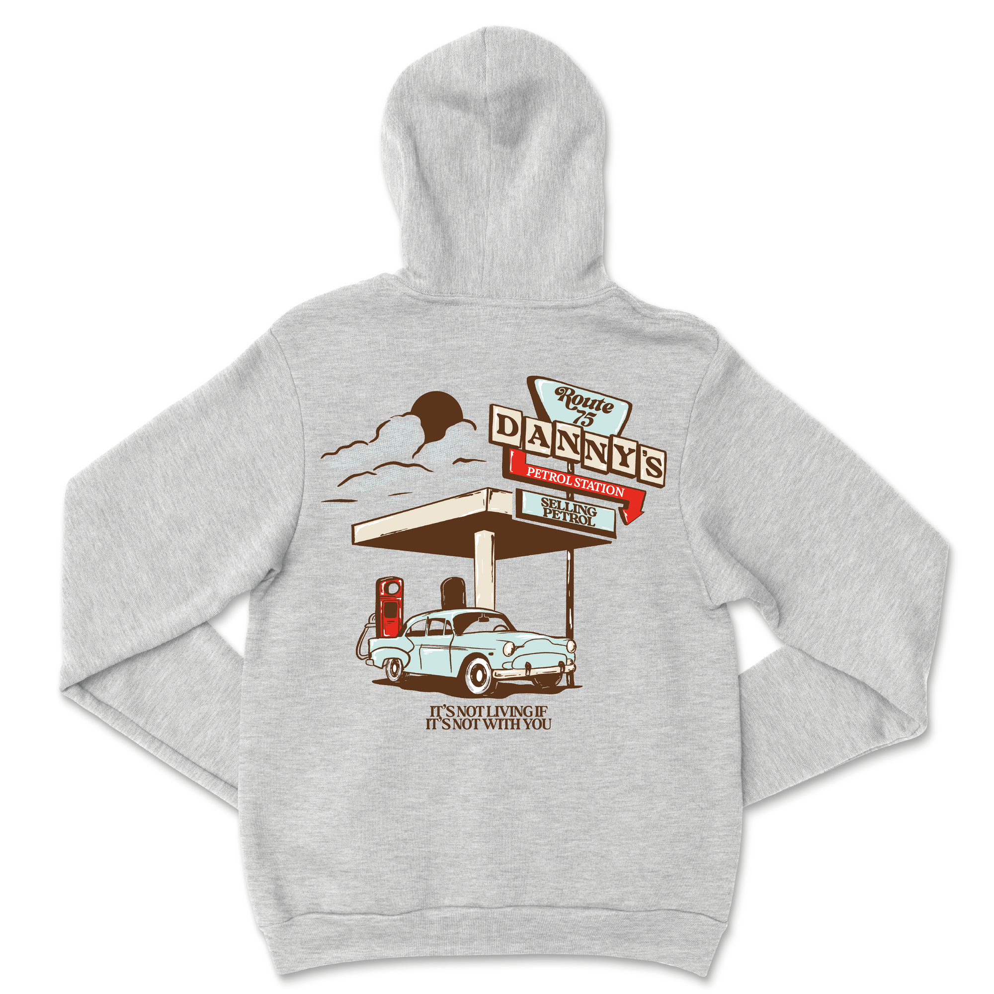 Route 75 Danny's Petrol Station Hoodie