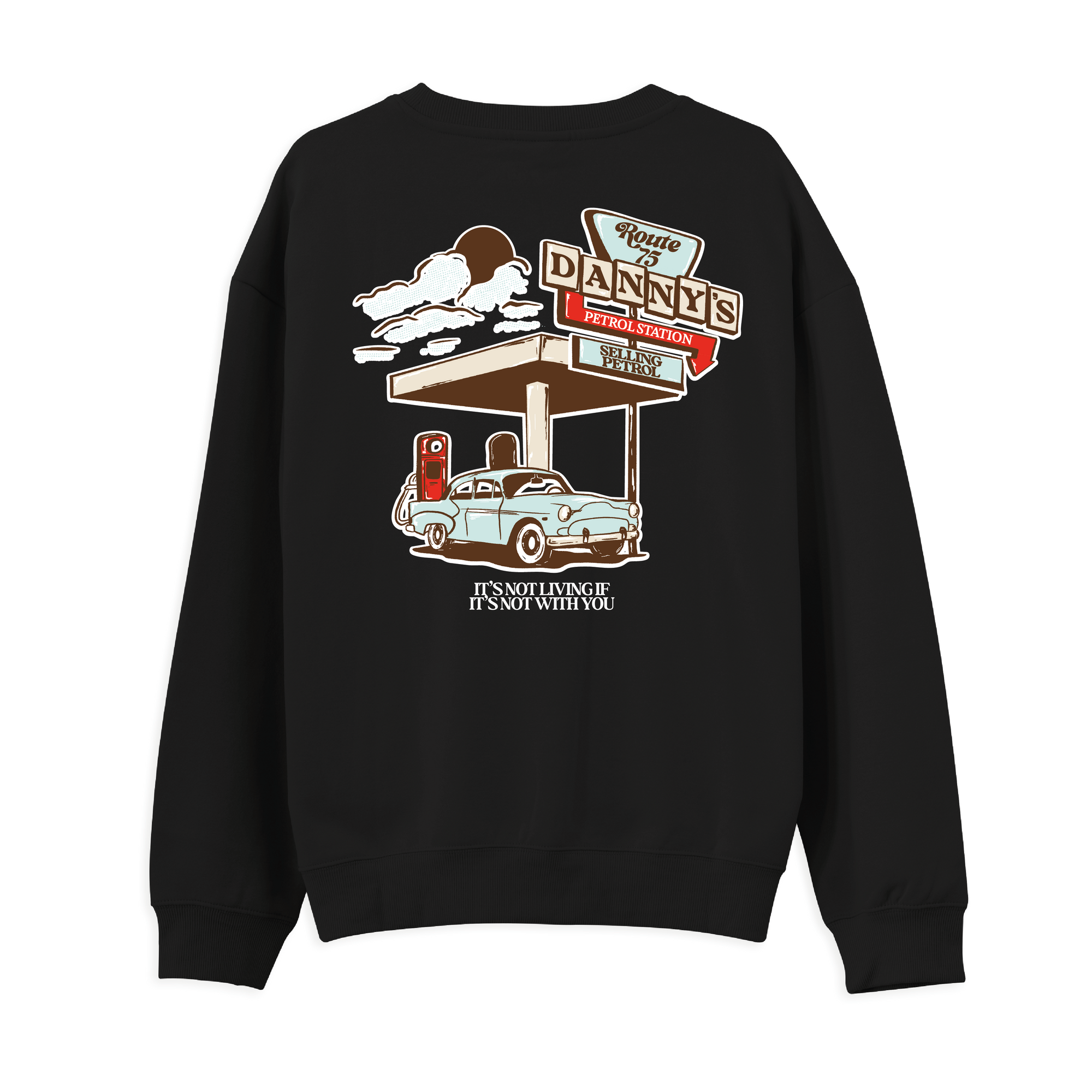 Route 75 Danny's Petrol Station Sweatshirt