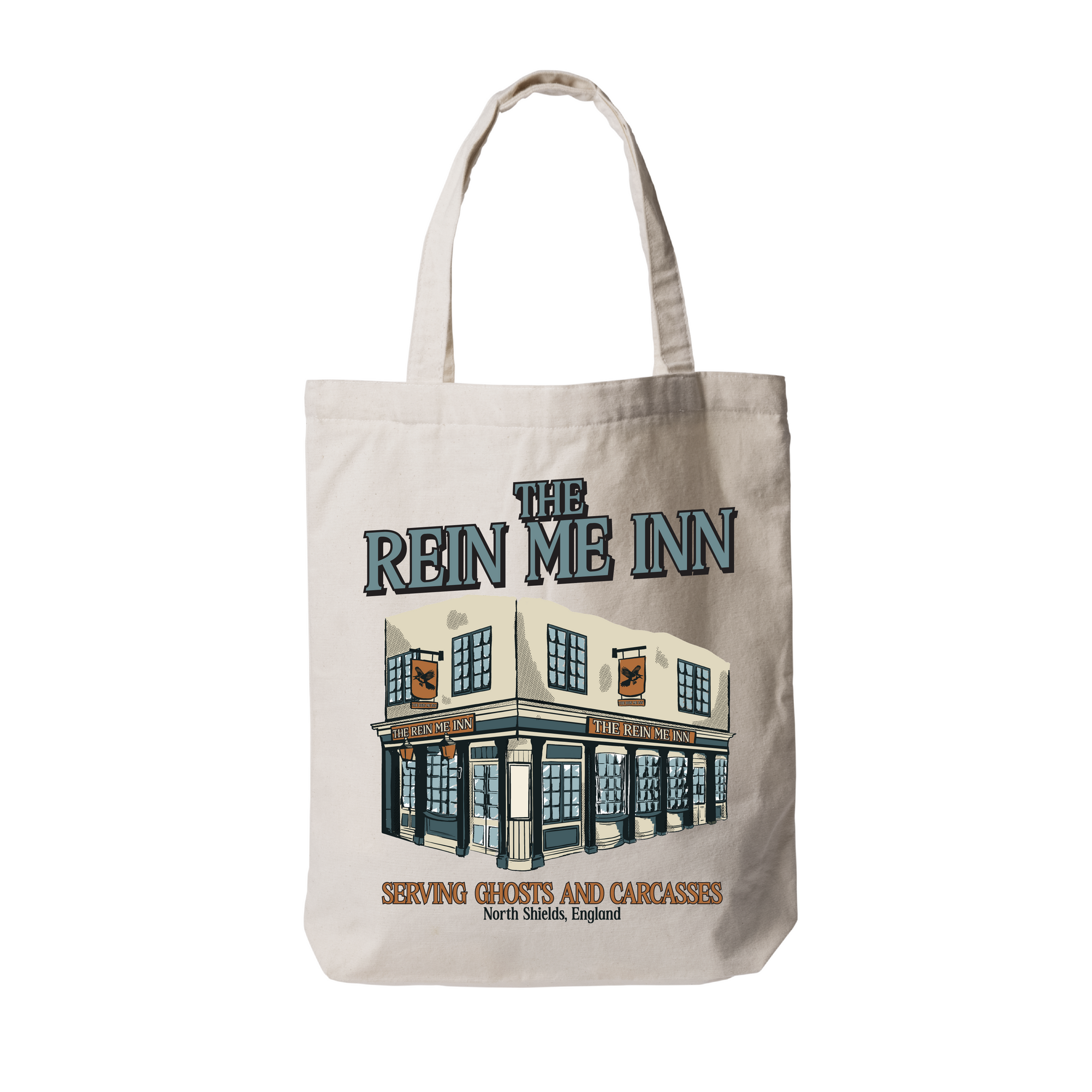 Rein Me Inn Pub Tote Bag