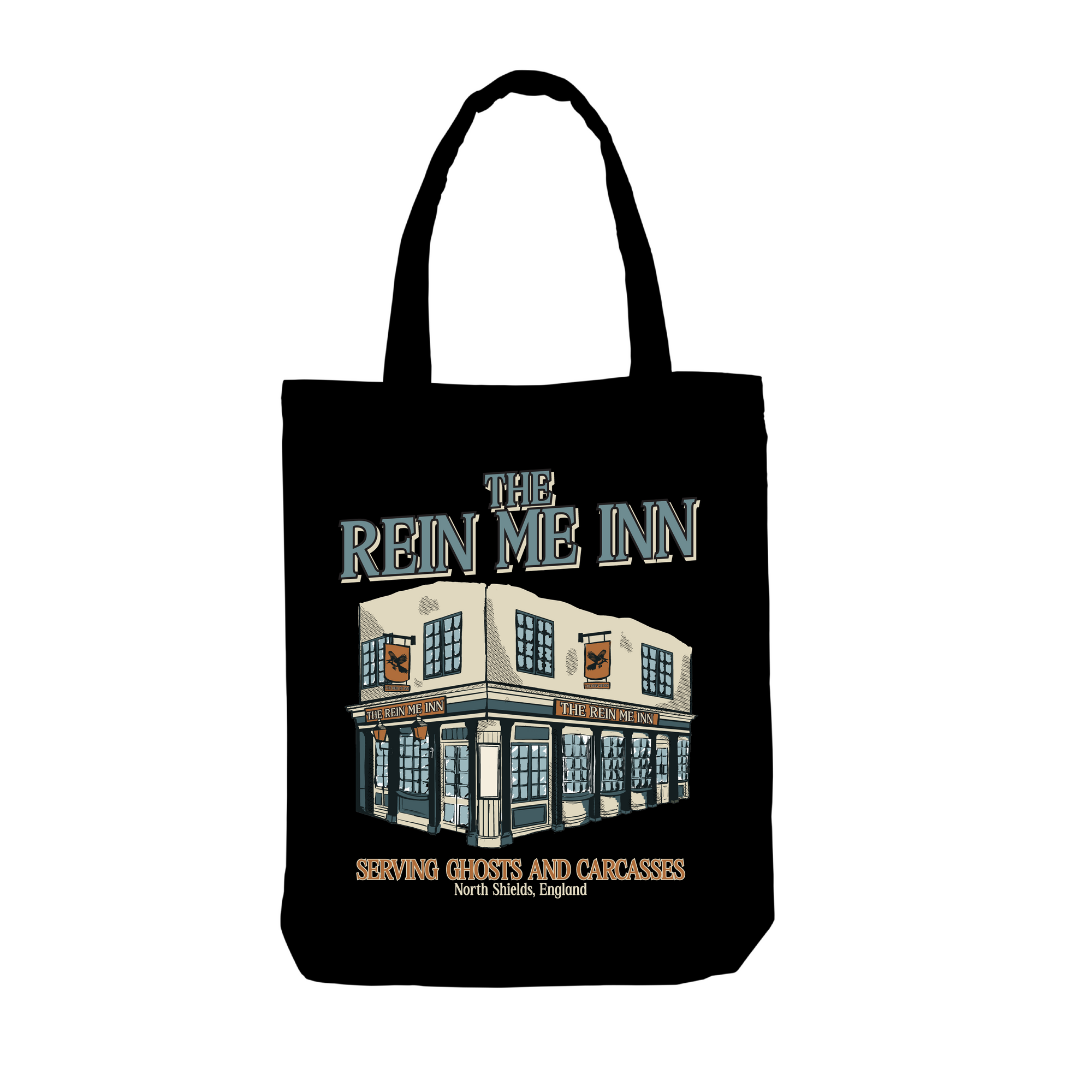 Rein Me Inn Pub Tote Bag