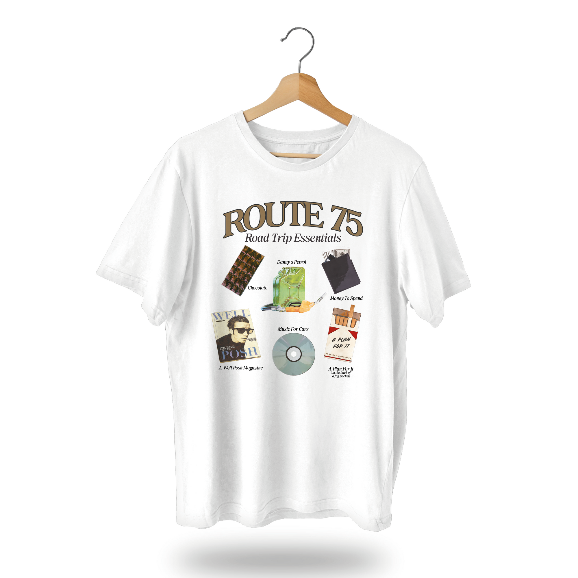 Route 75 Road Trip Essentials T-Shirt