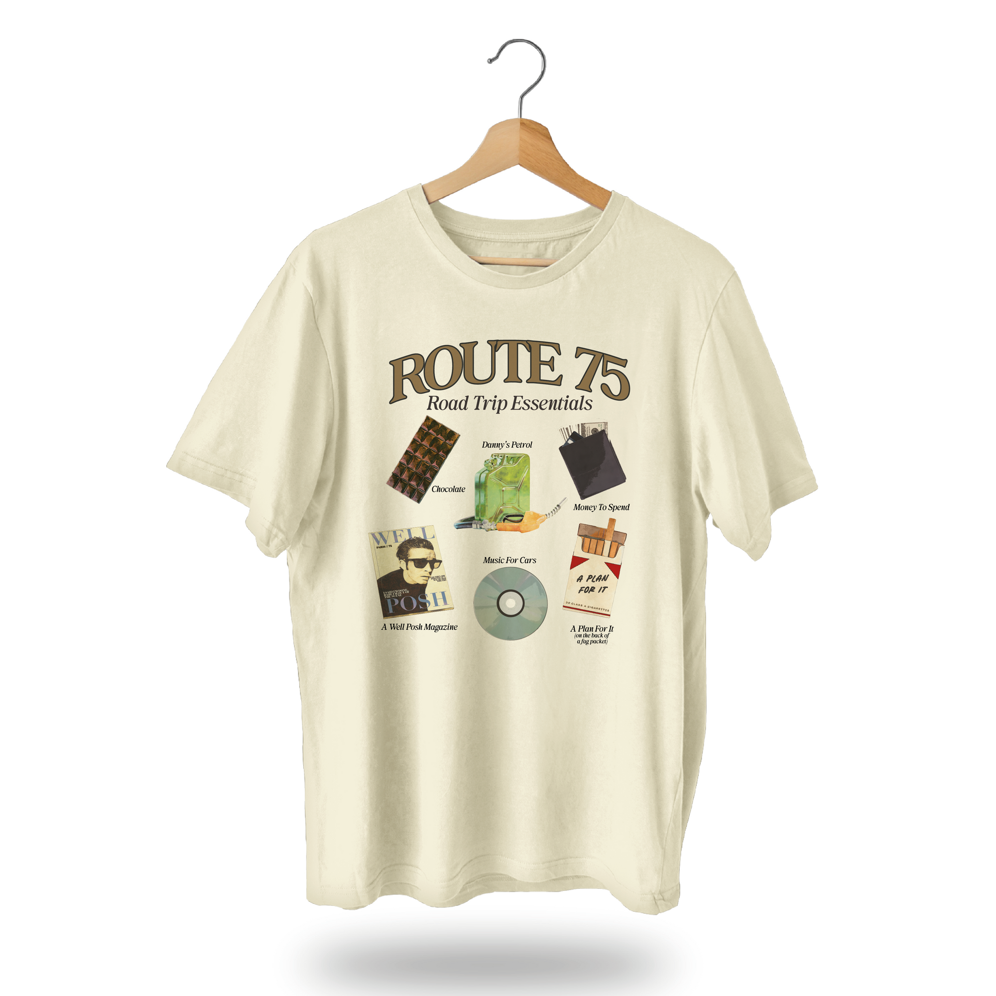 Route 75 Road Trip Essentials T-Shirt