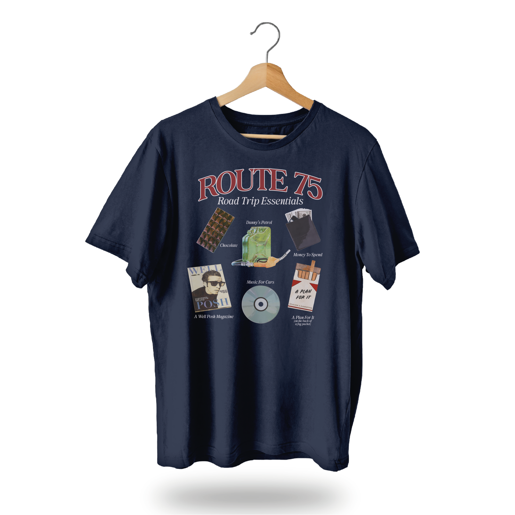 Route 75 Road Trip Essentials T-Shirt