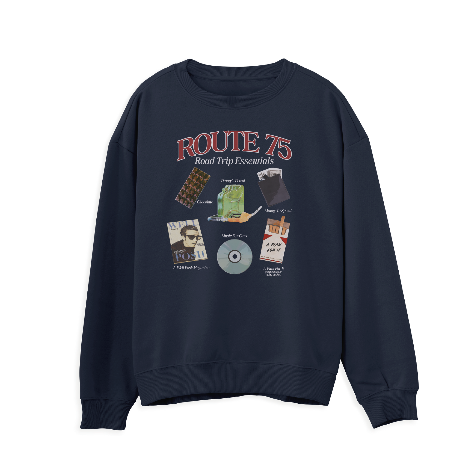 Route 75 Road Trip Essentials Sweatshirt