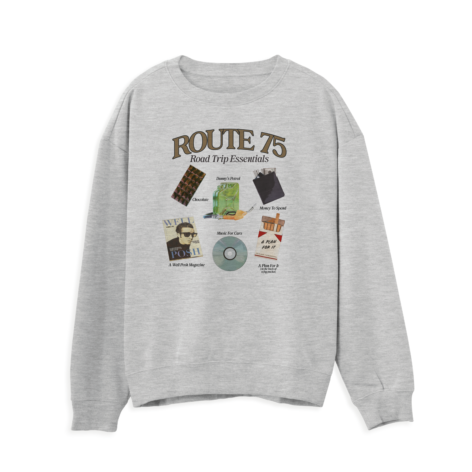 Route 75 Road Trip Essentials Sweatshirt