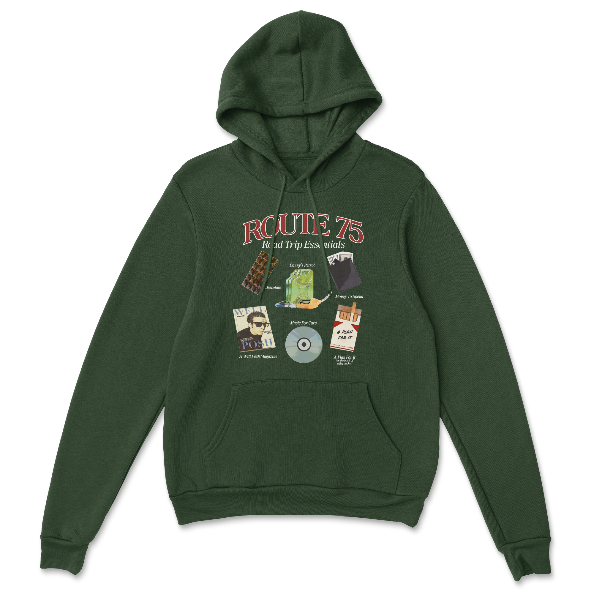 Route 75 Road Trip Essentials Hoodie