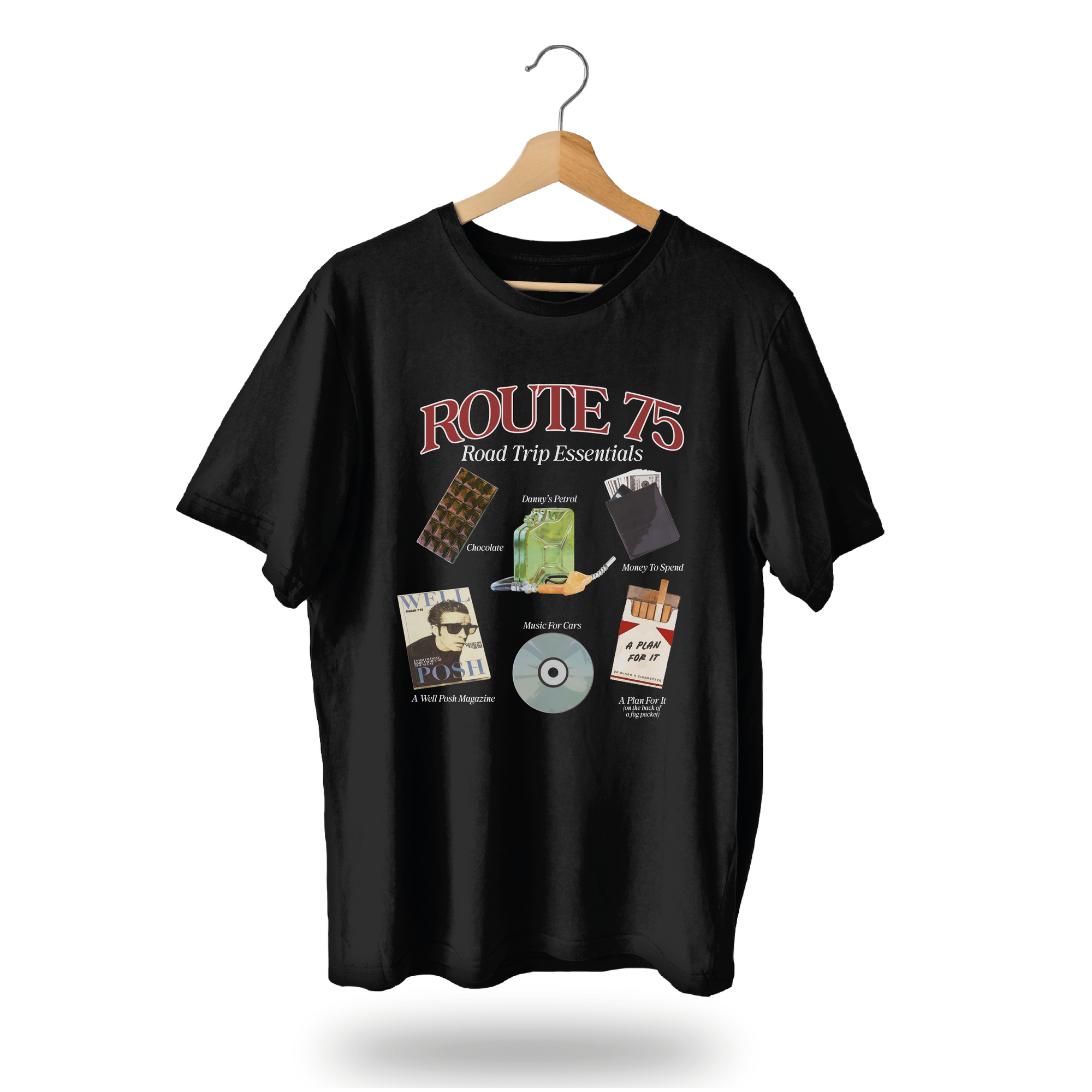 Route 75 Road Trip Essentials T-Shirt