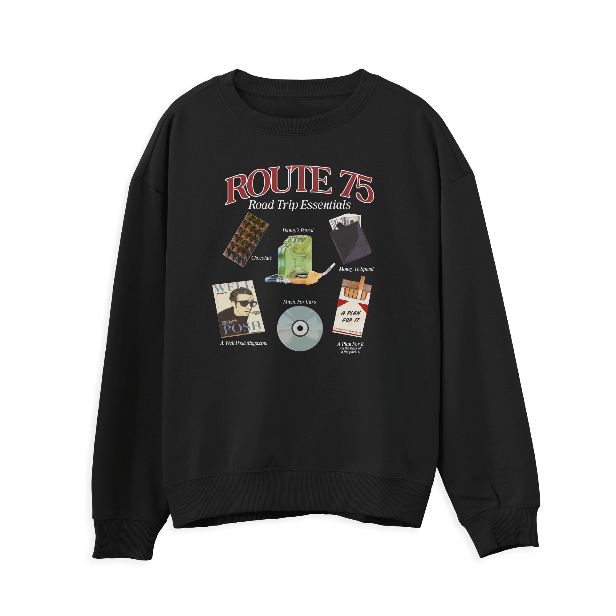 Route 75 Road Trip Essentials Sweatshirt