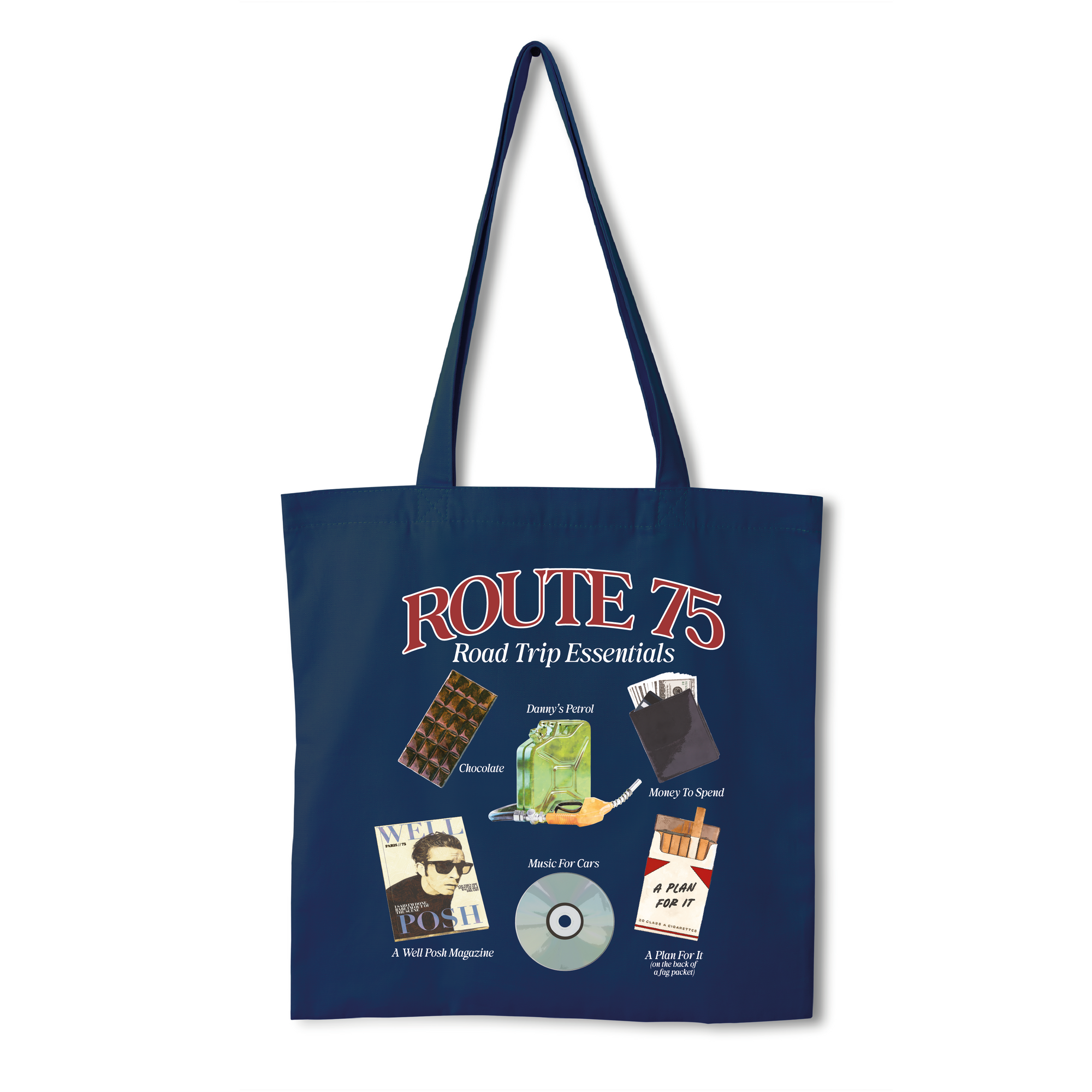 Route 75 Road Trip Essentials Tote Bag