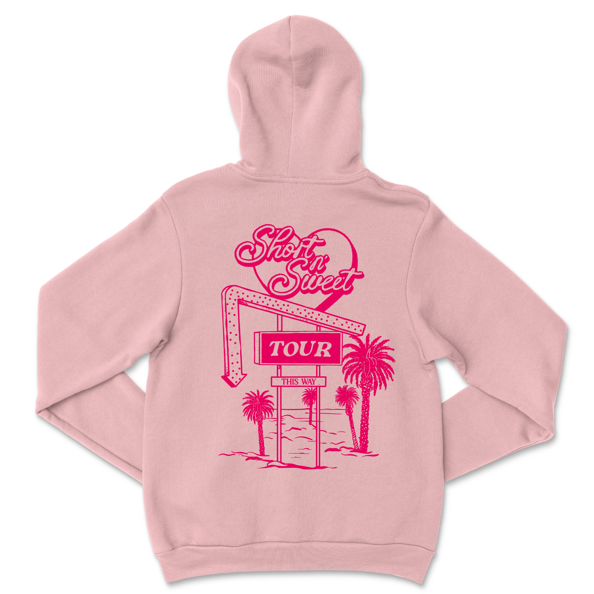 Short N Sweet Motel Sign Hoodie