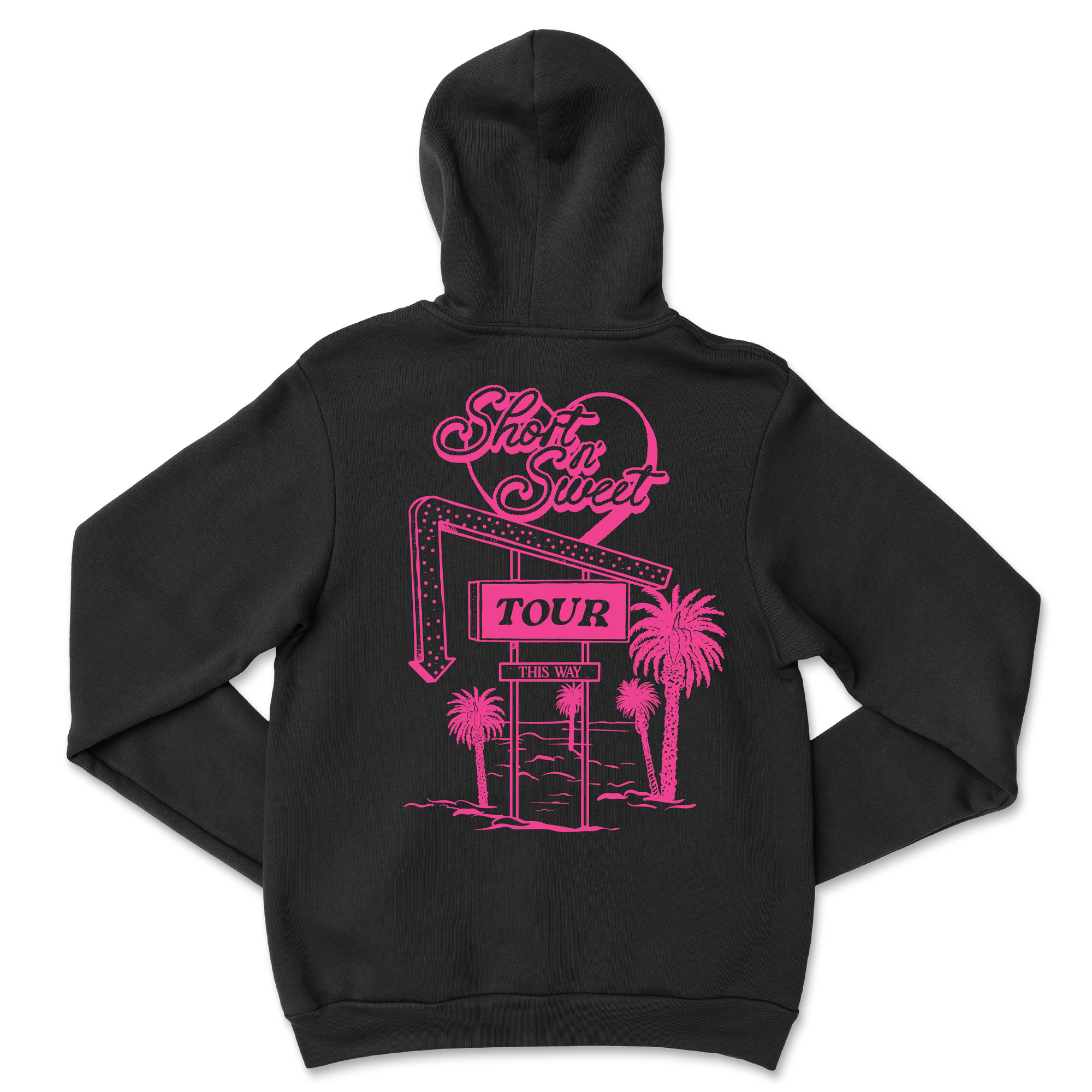 Short N Sweet Motel Sign Hoodie