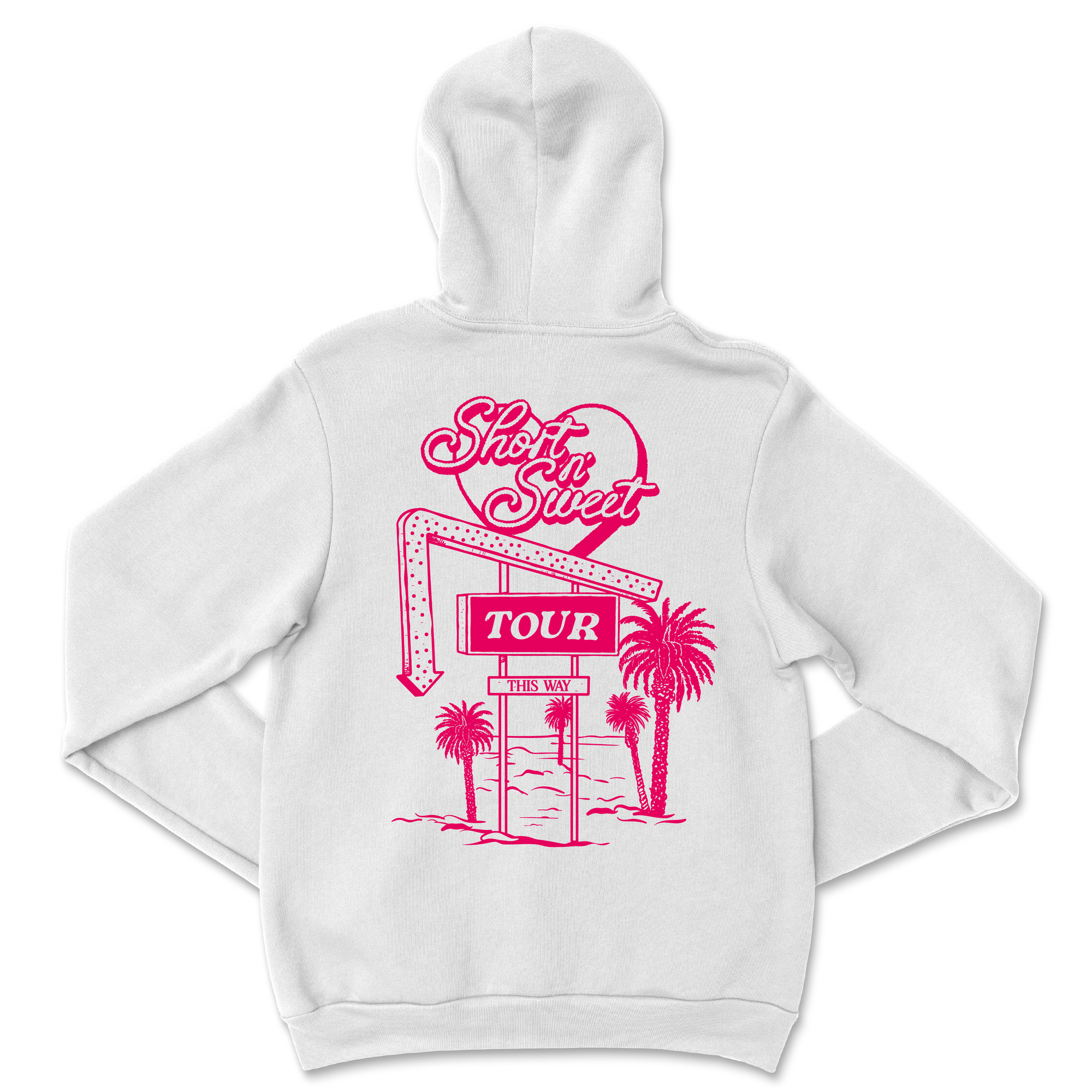 Short N Sweet Motel Sign Hoodie