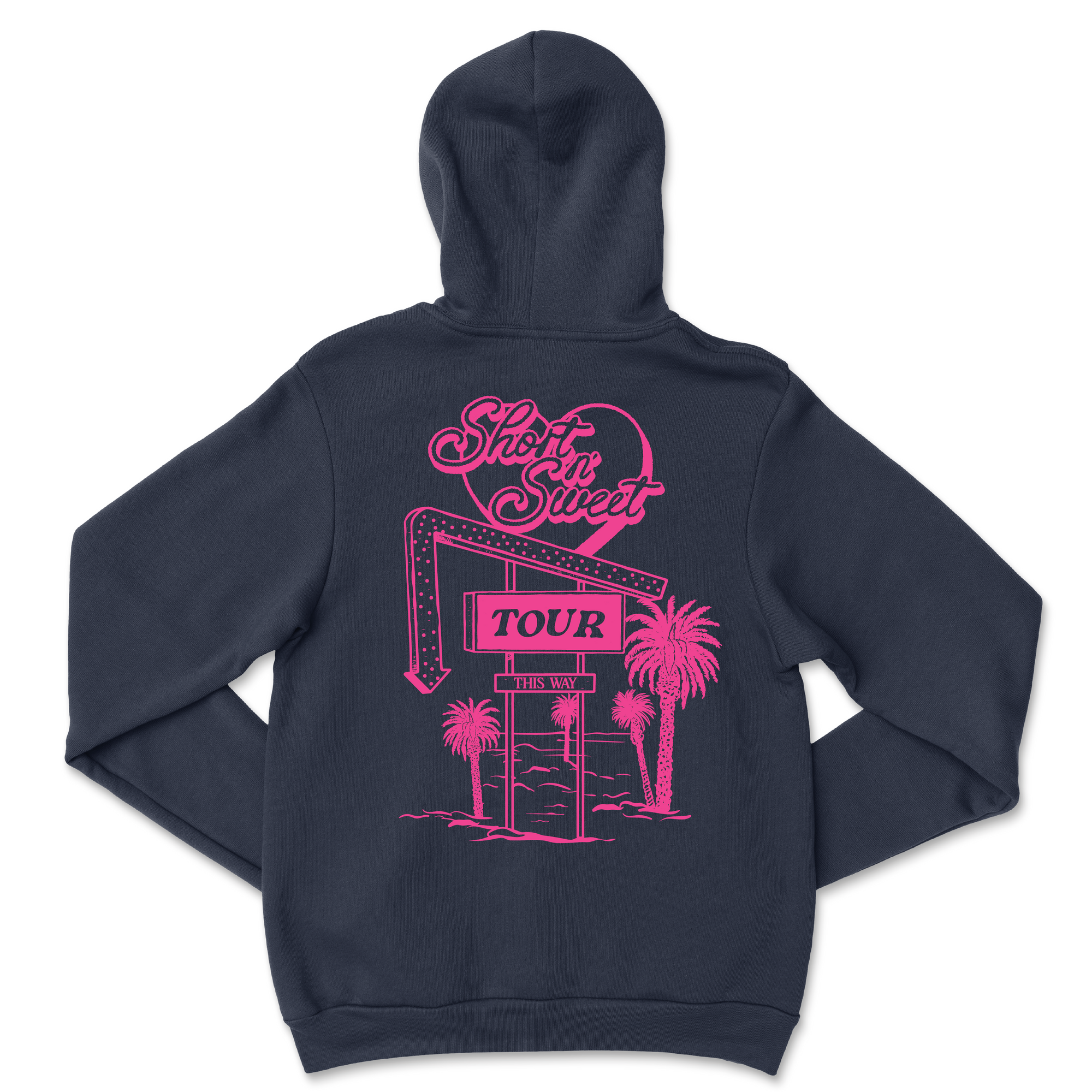 Short N Sweet Motel Sign Hoodie