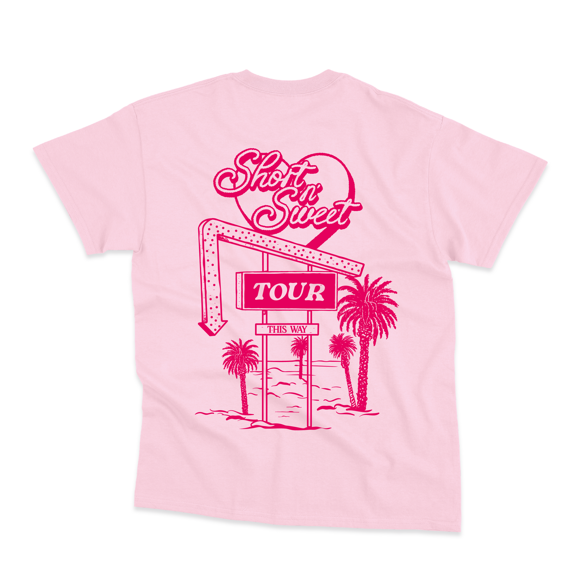 Short N Sweet Motel Sign T-Shirt